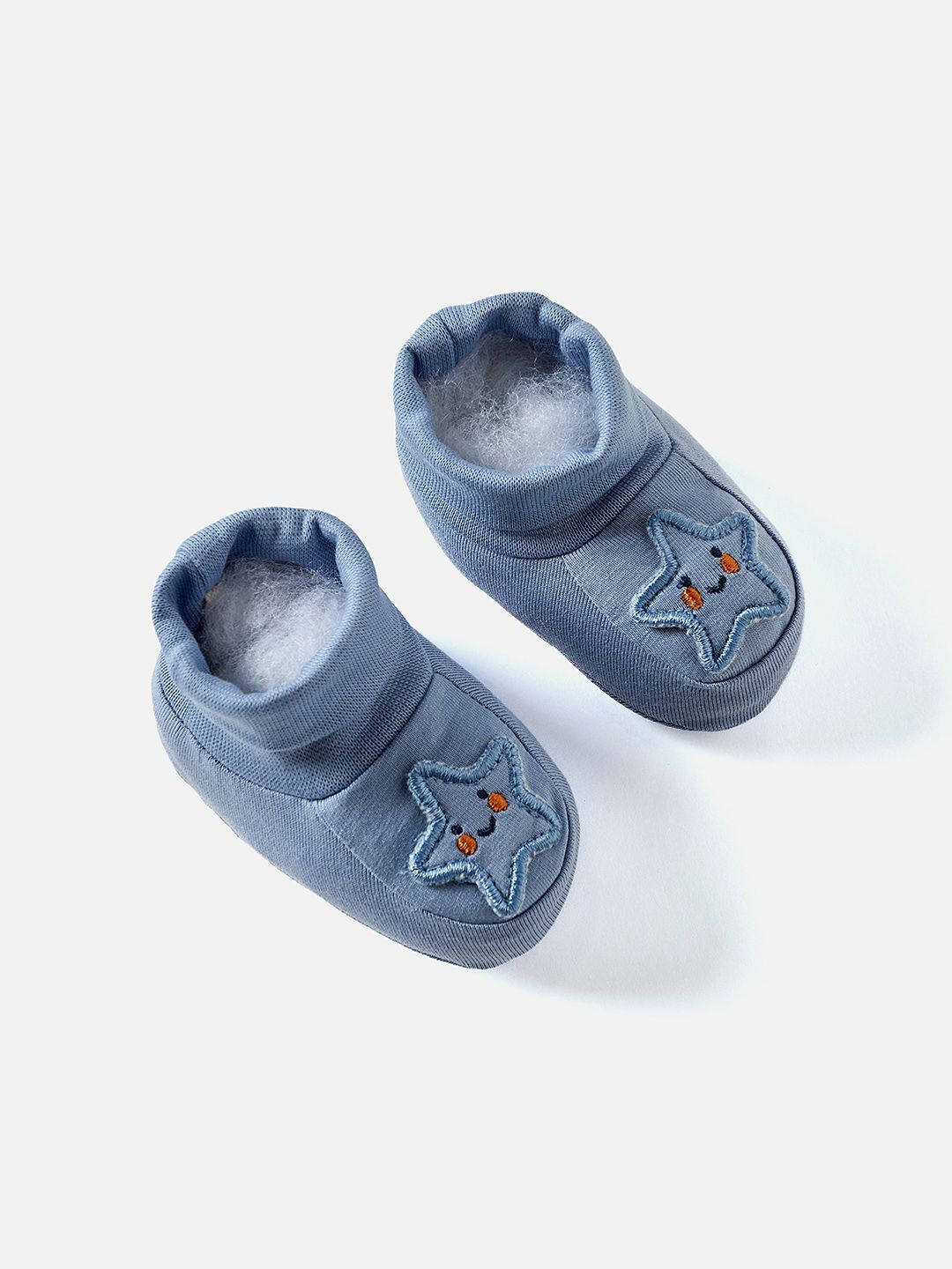 

Juniors by Babyshop Boys Cotton Booties, Blue