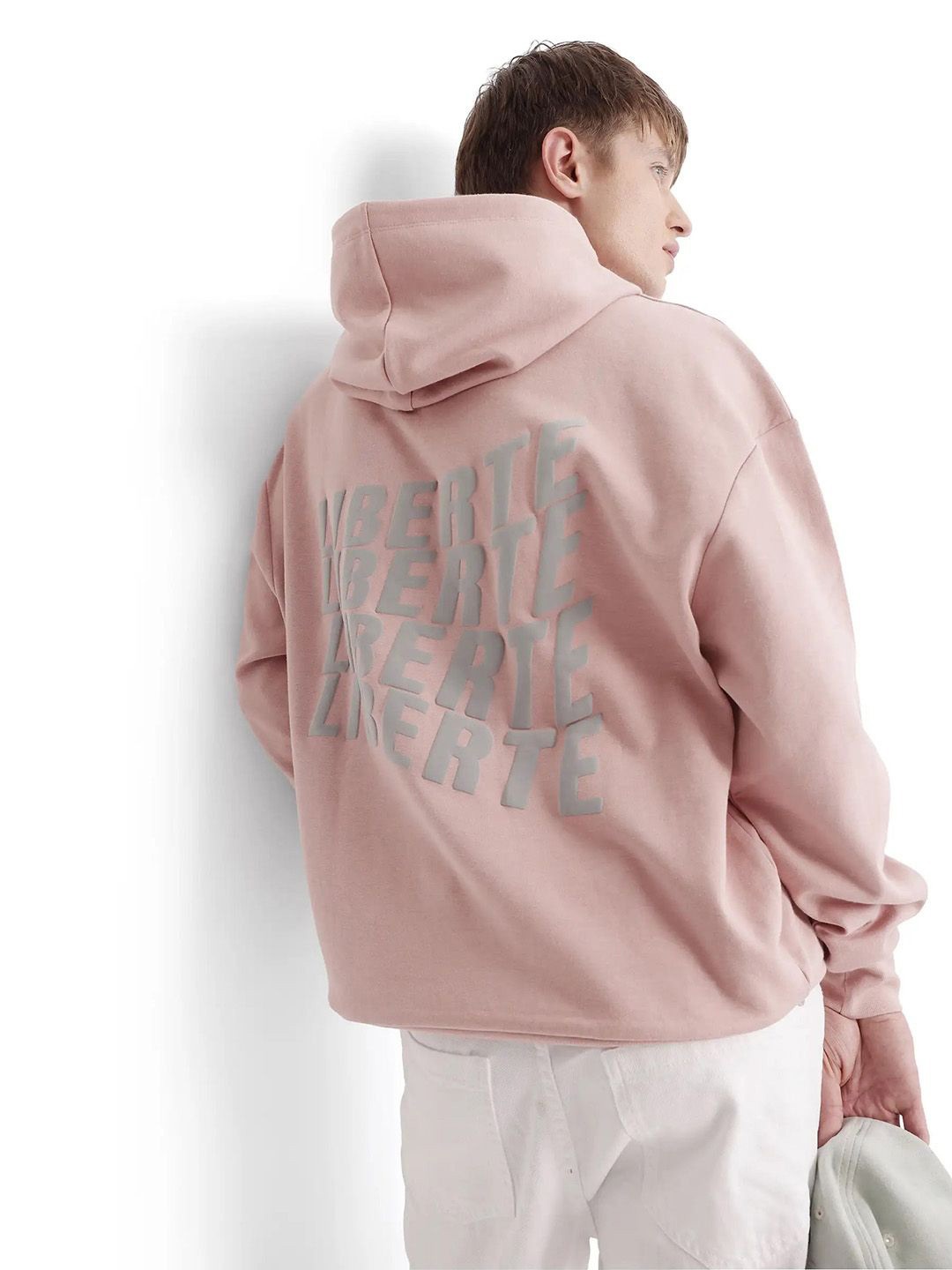 

RARE RABBIT Men Printed Sweatshirt, Pink
