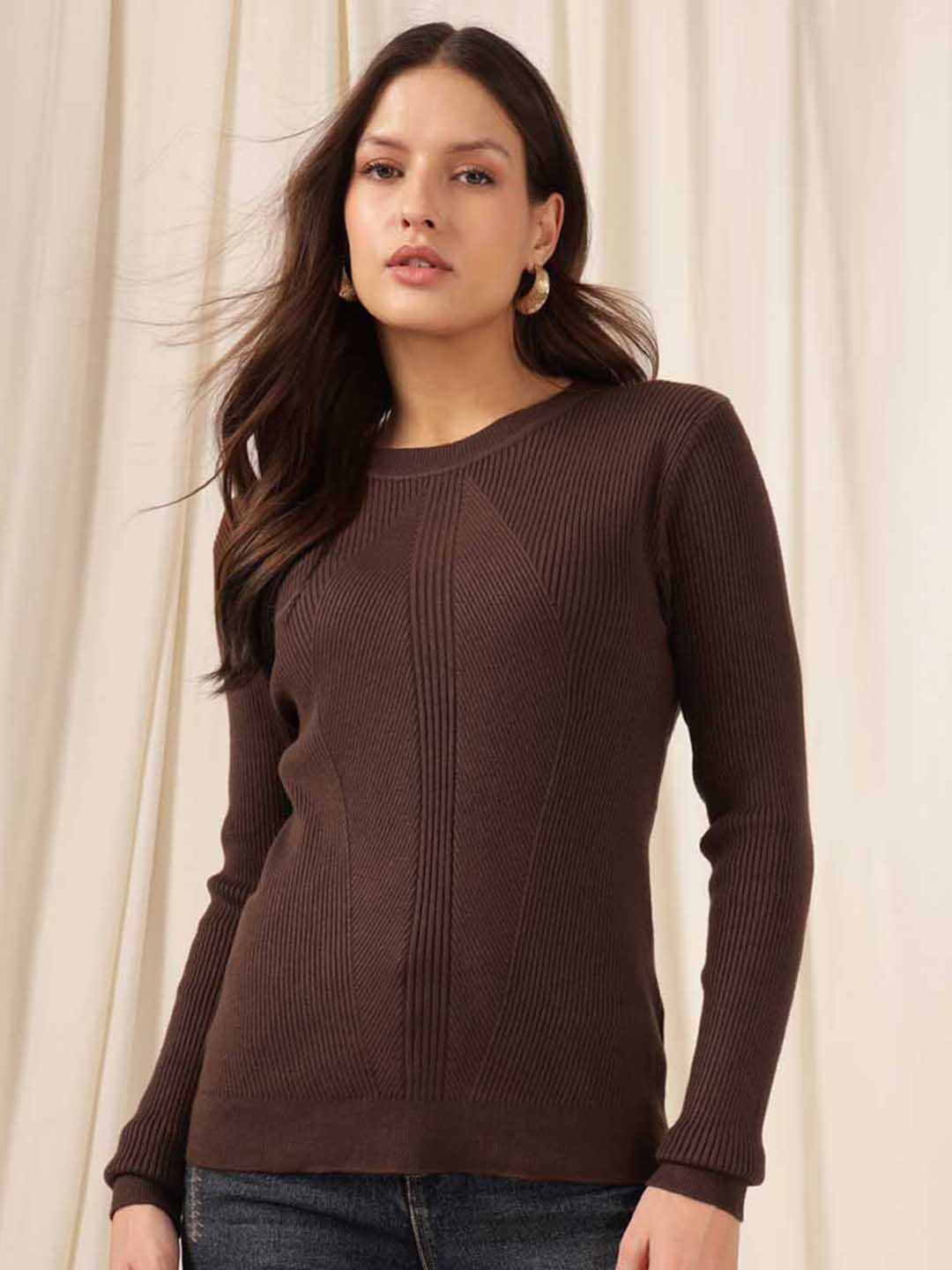 

Xpose Women Pullover, Brown
