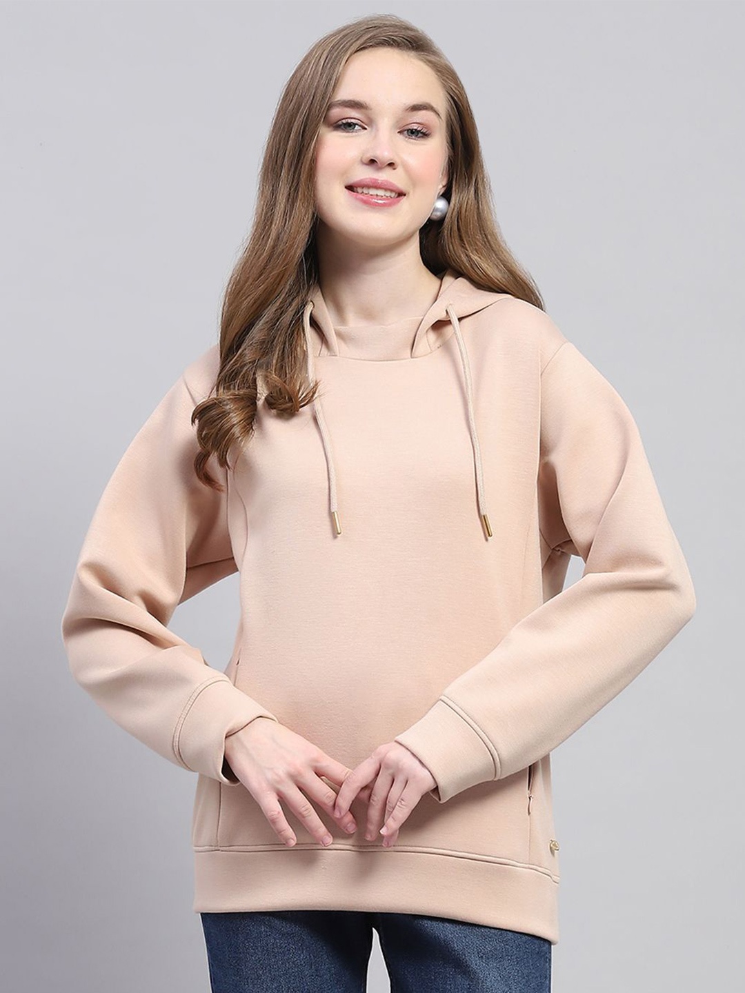 

Monte Carlo Women Hooded Sweatshirt, Beige
