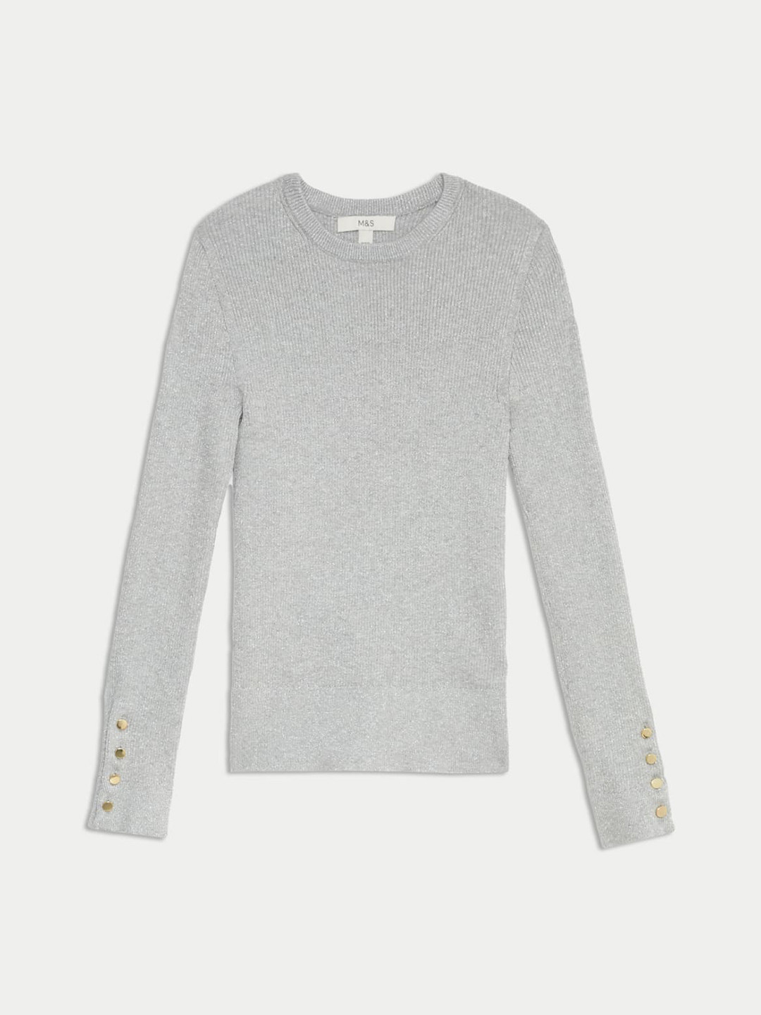 

Marks & Spencer Women Pullover, Silver
