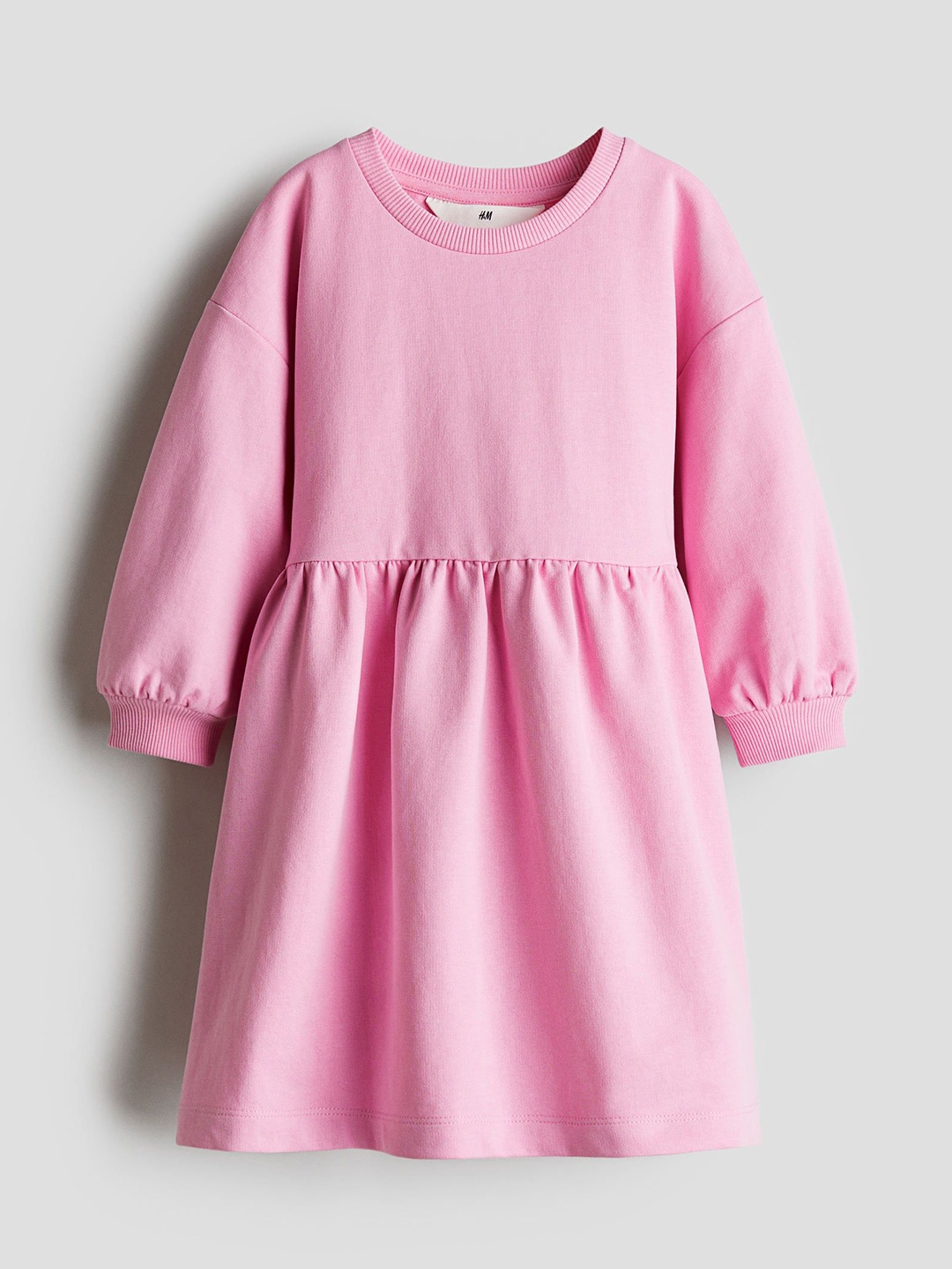 

H&M Oversized Sweatshirt Dress, Pink