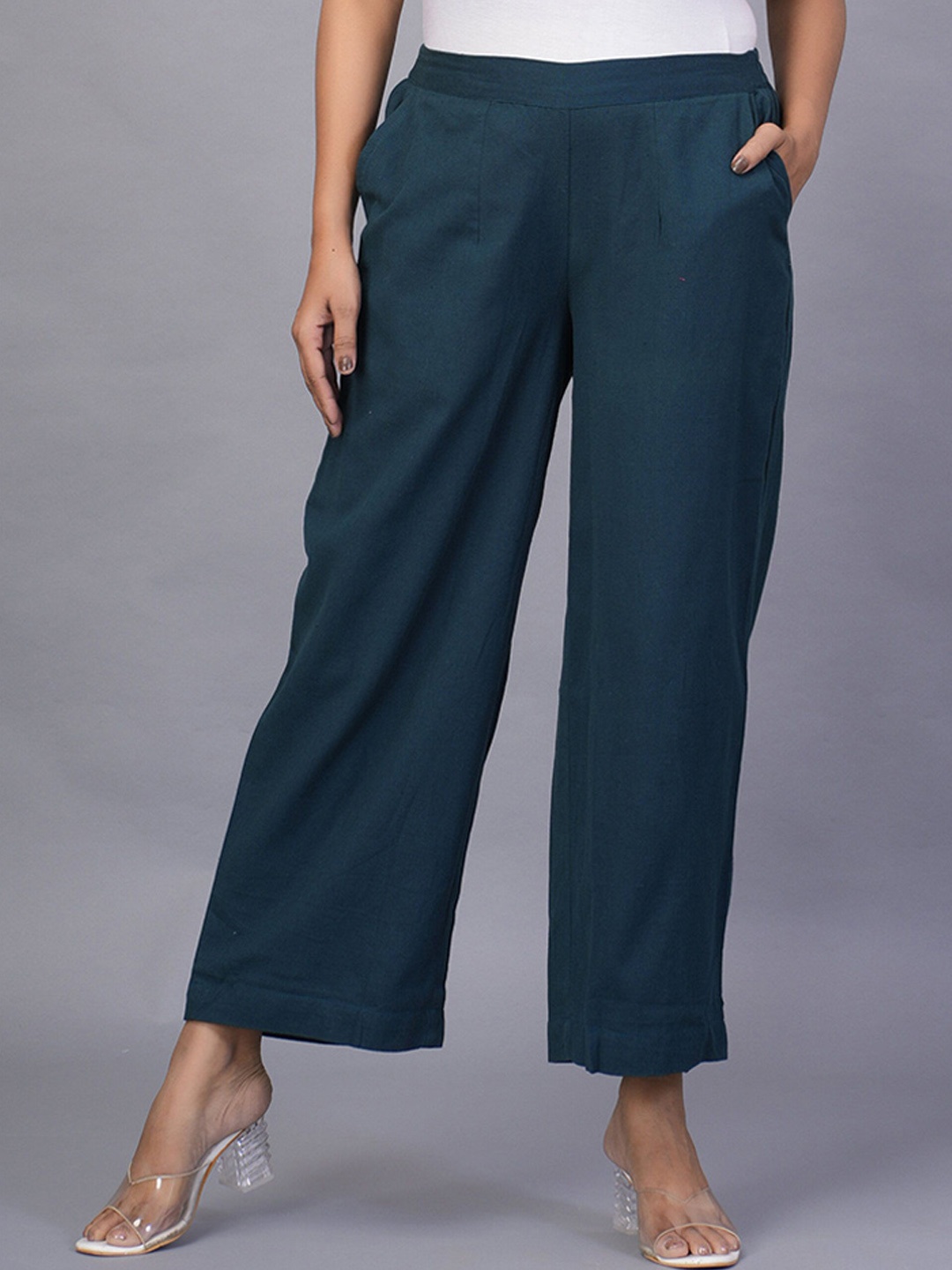 

KALINI Women Trousers, Green