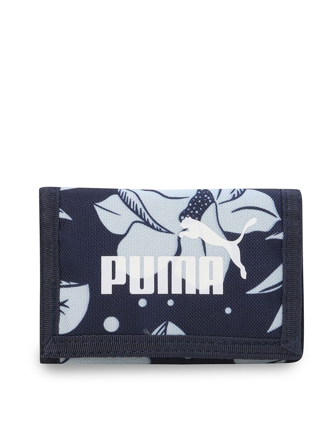 

Puma Unisex Phase Printed Tri-Fold Wallet, Blue