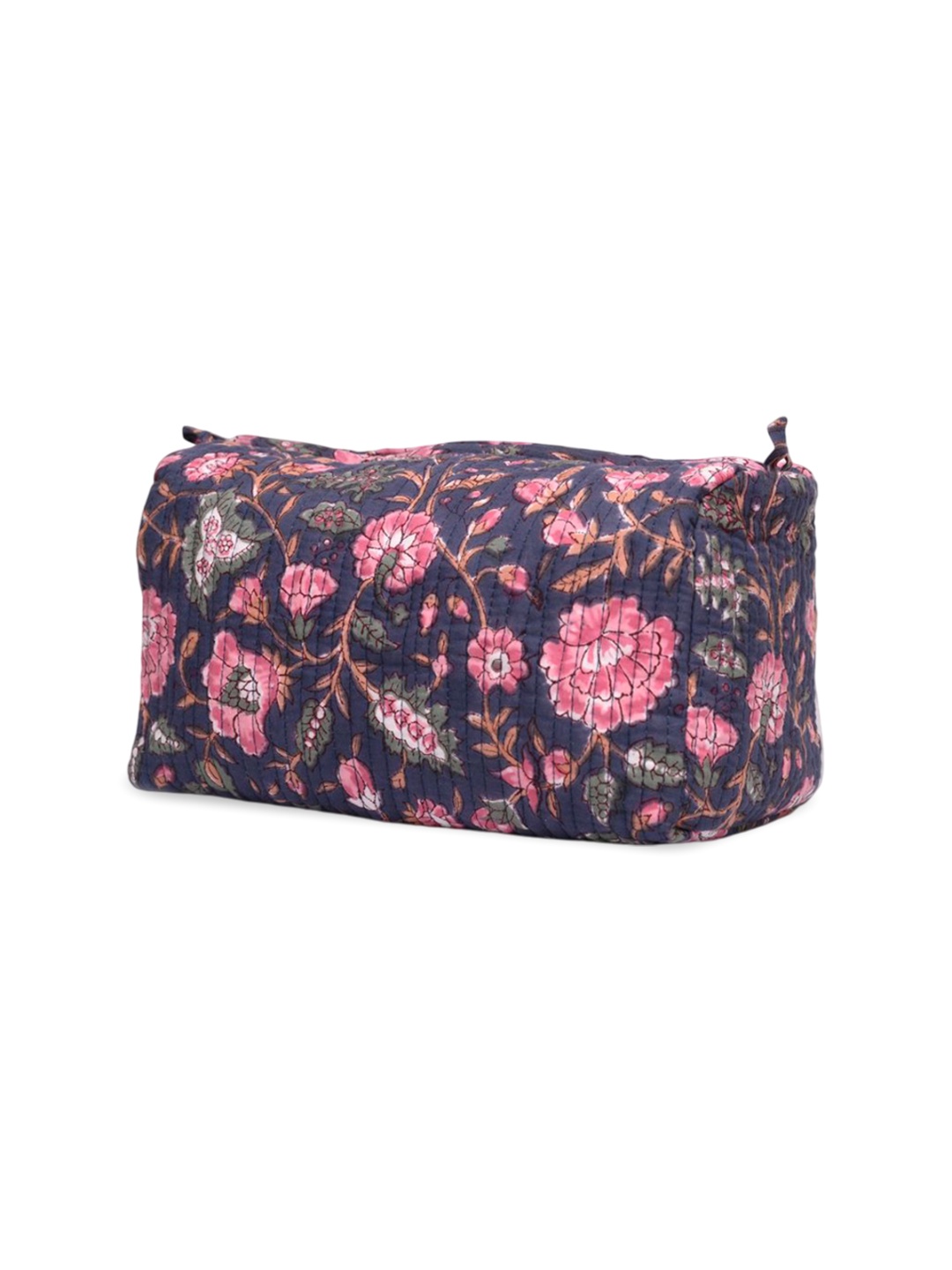 

Block N Style Unisex Floral Printed Waterproof Pouch Travel Accessory, Pink