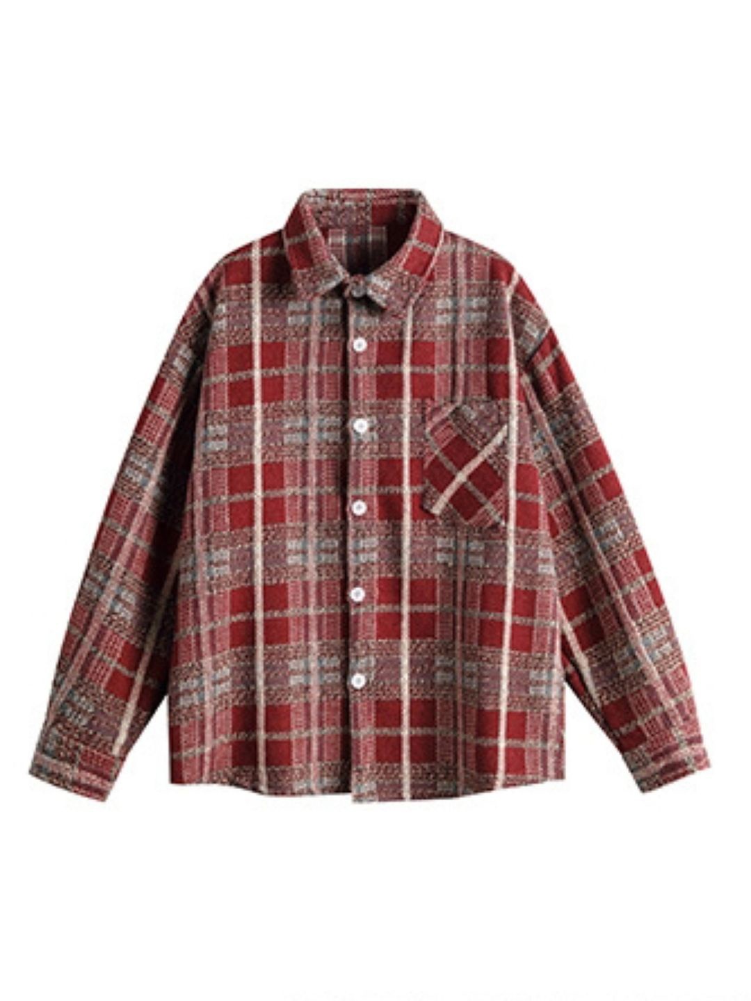 

HERE&NOW Women Spread Collar Multi Striped Casual Shirt, Maroon