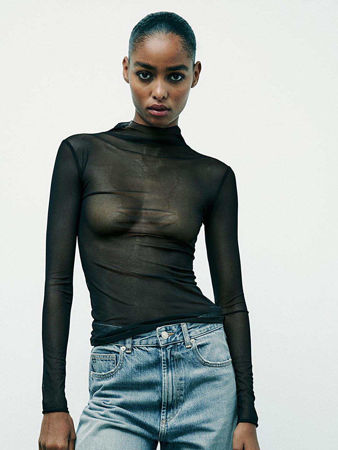 

LULU & SKY Top, Black