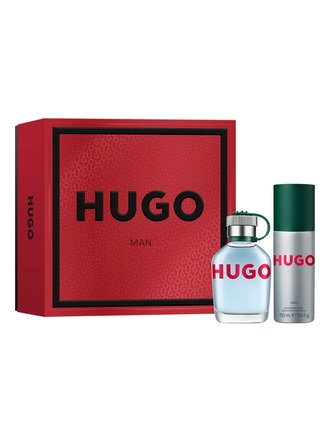 

Hugo Boss Man Fragrance Gift Set - EDT 75ml & Deodorant 150ml, Black