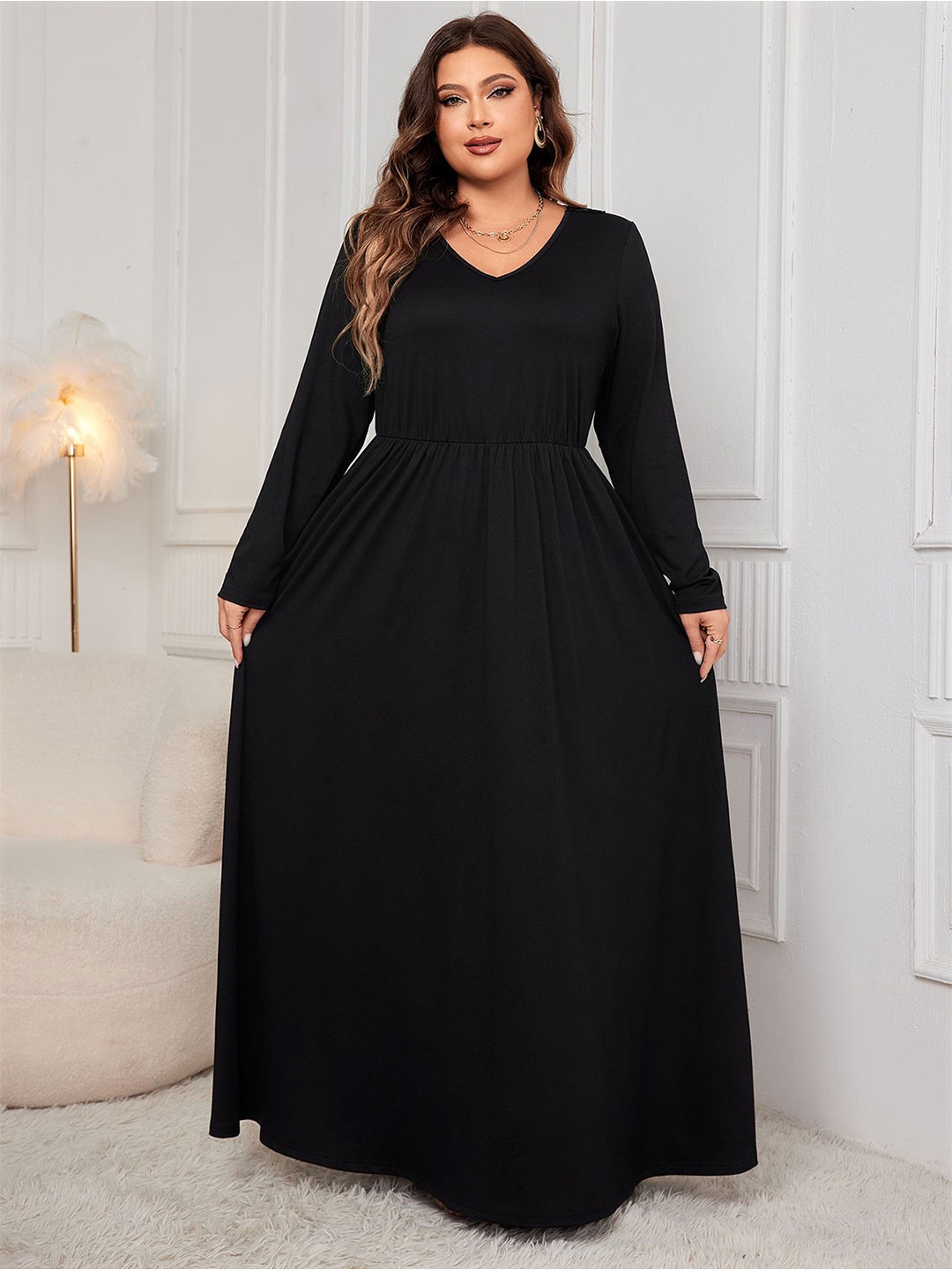 

StyleCast Curve Women Plus Size Maxi Dress, Black