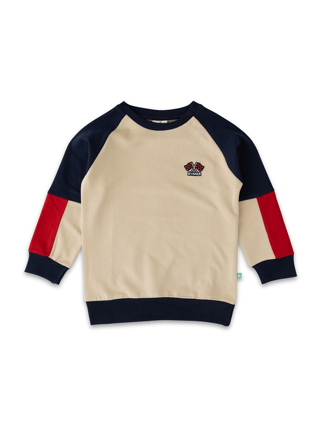 

JusCubs Boys Pullover Sweatshirt, Beige