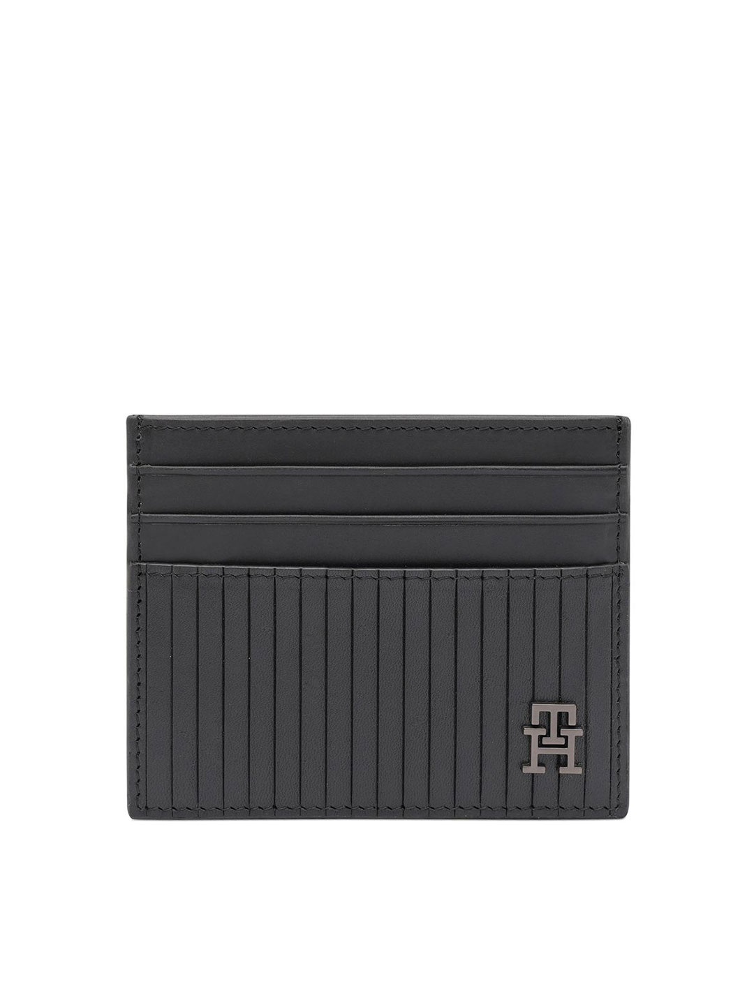 

Tommy Hilfiger Men Leather Card Holder, Black