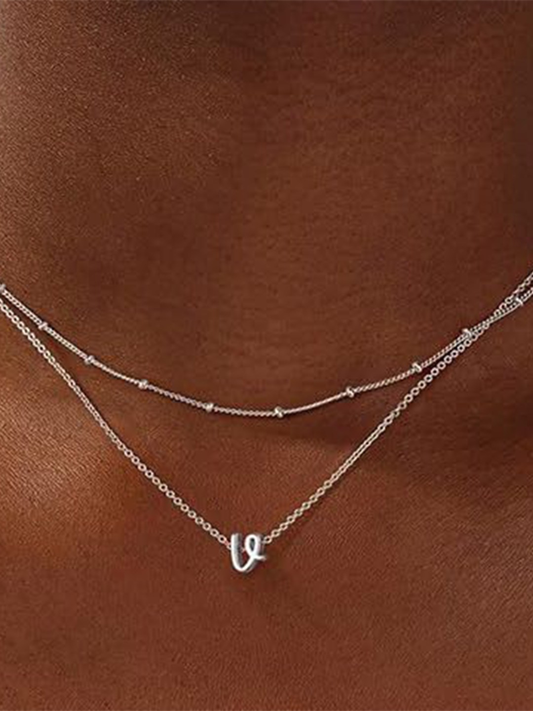

StyleCast x Revolte Brass Silver-Plated Link Chain