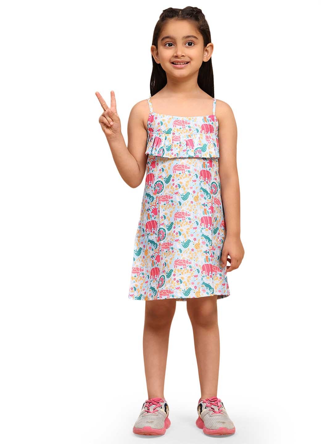 

Funny Bones Clothings Animal Print A-Line Dress, Multi