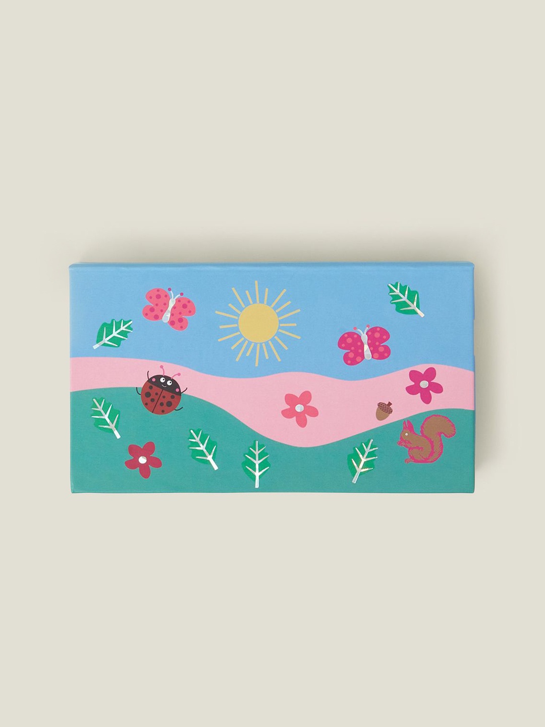 

Accessorize Blue & Pink Printed Sticky Notes Set