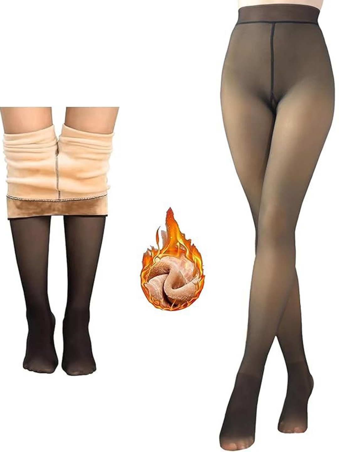 

Diving Deep Women Opaque Stockings, Black