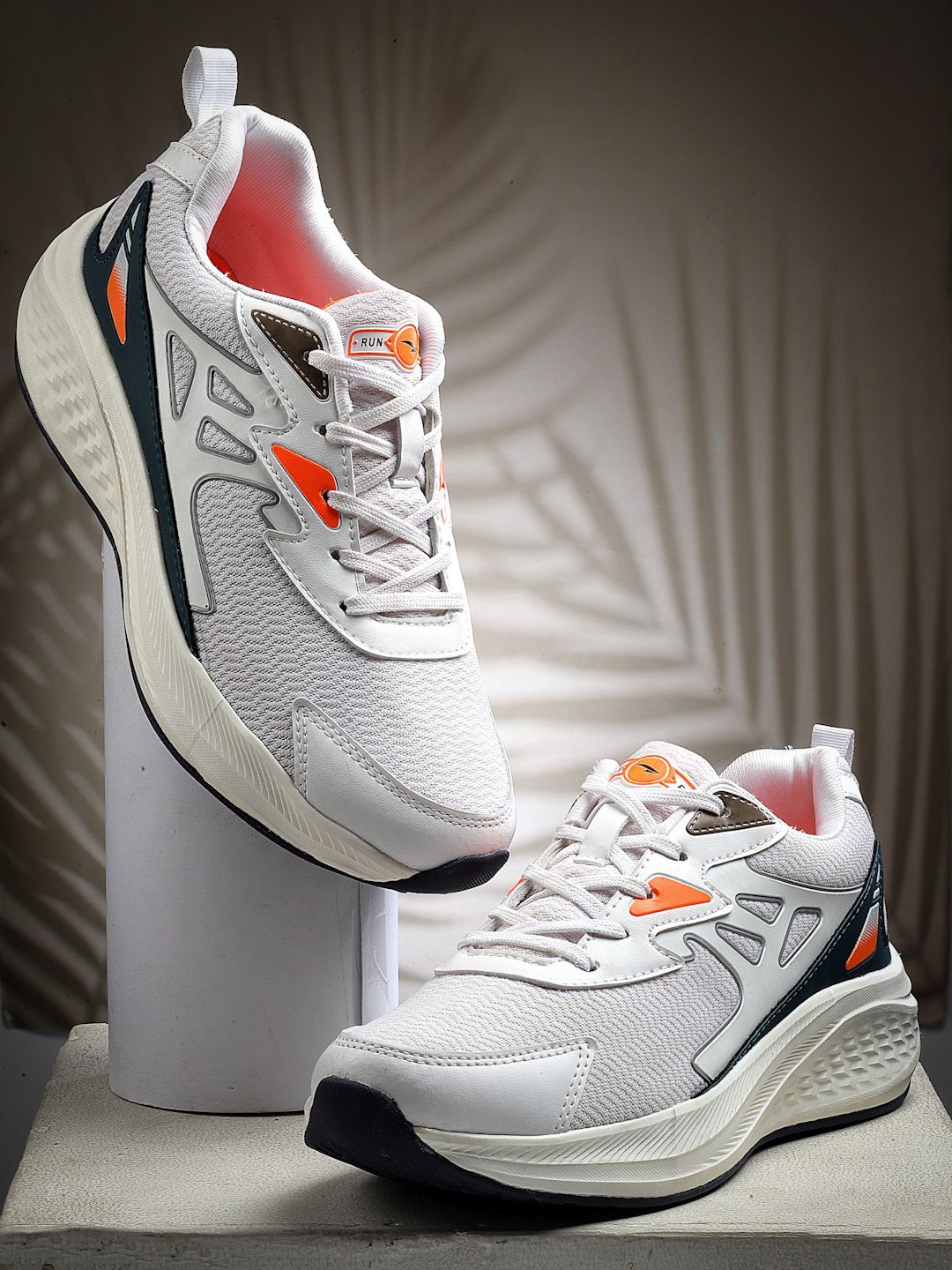 

ASIAN Men BOSS-03 Running Non-Marking Shoes, White