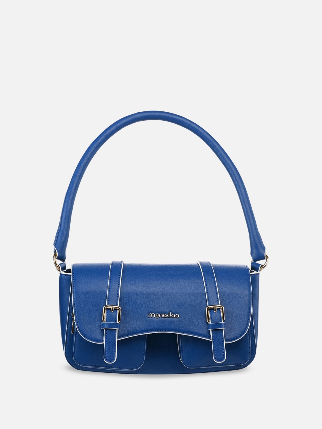 

Monadaa Structured Sling Bag, Blue
