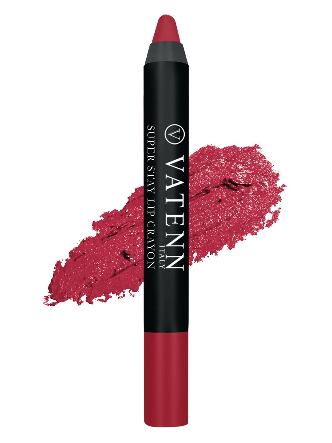 

VATENN ITALY Super Stay Lip Crayon Lipstick For Hydration -2.8g - Hypnotic Red - 422