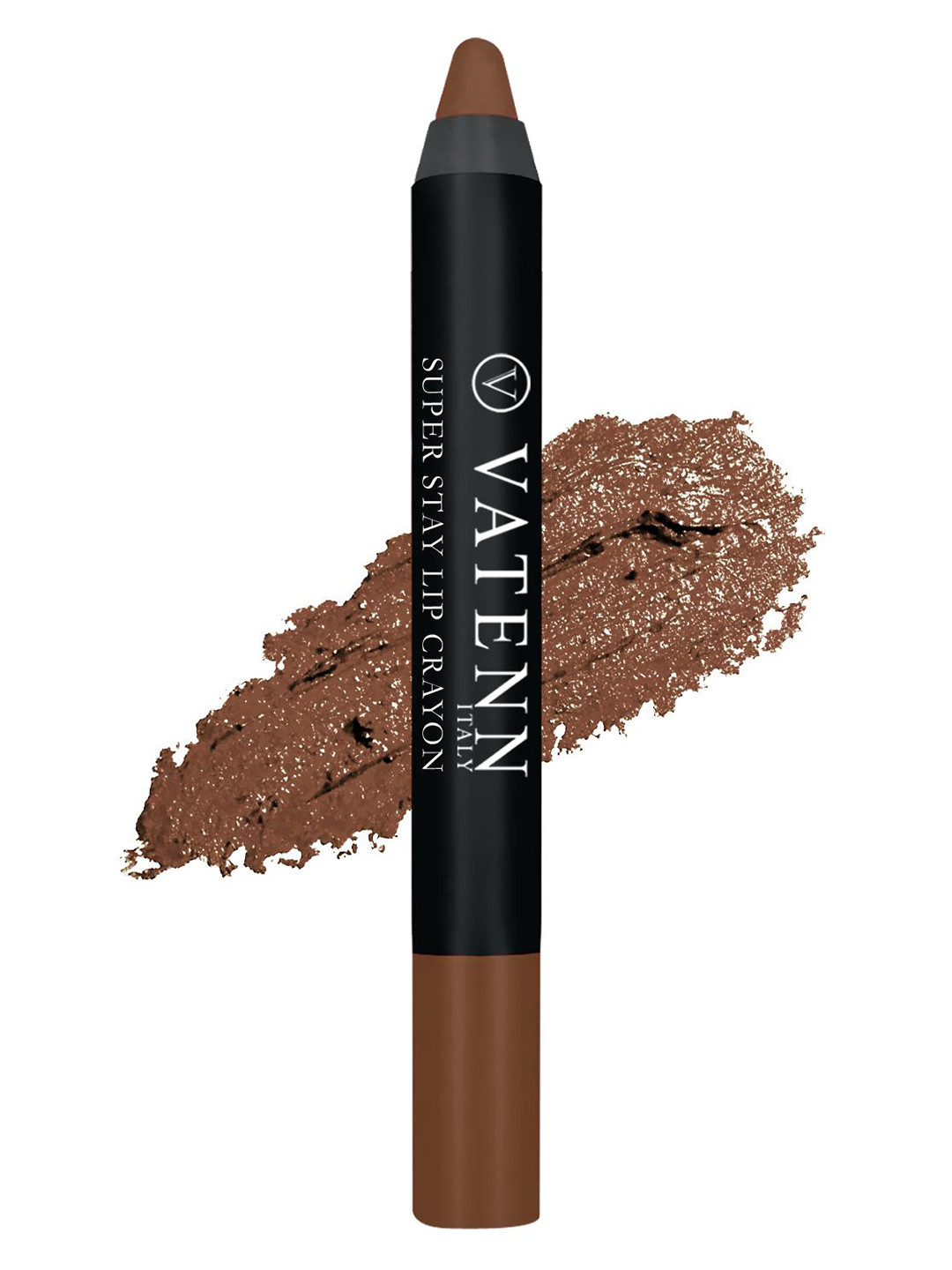 

VATENN ITALY Super Stay Lip Crayon Lipstick For Hydration- 2.8 g - Boston 432, Brown