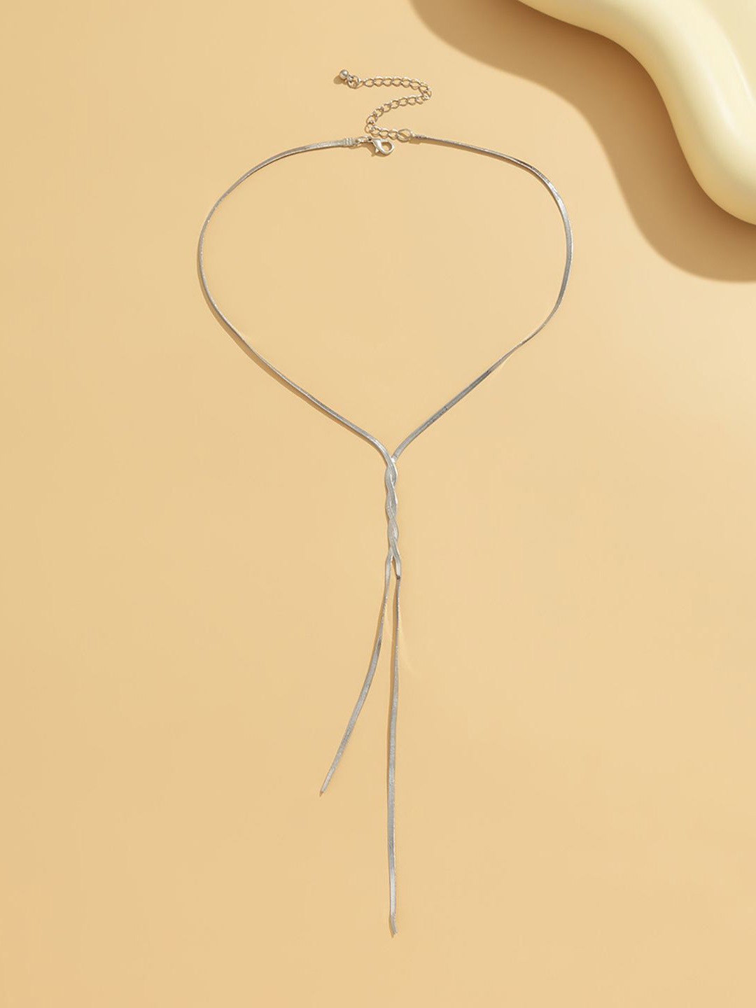 

StyleCast x Revolte Silver-Plated Mirror Chain