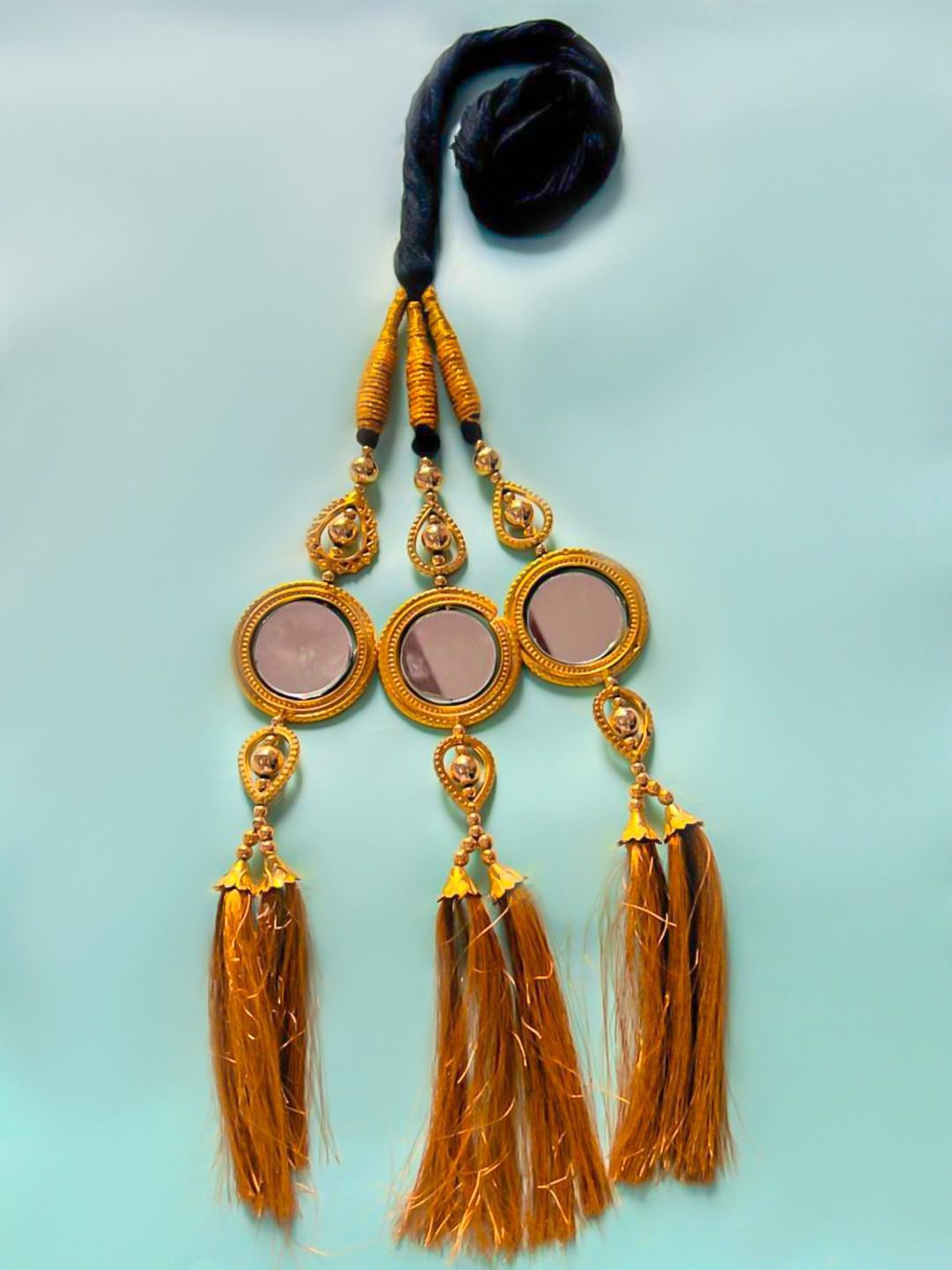 

VAGHBHATT Women Embellished Hair Accessory Set, Gold