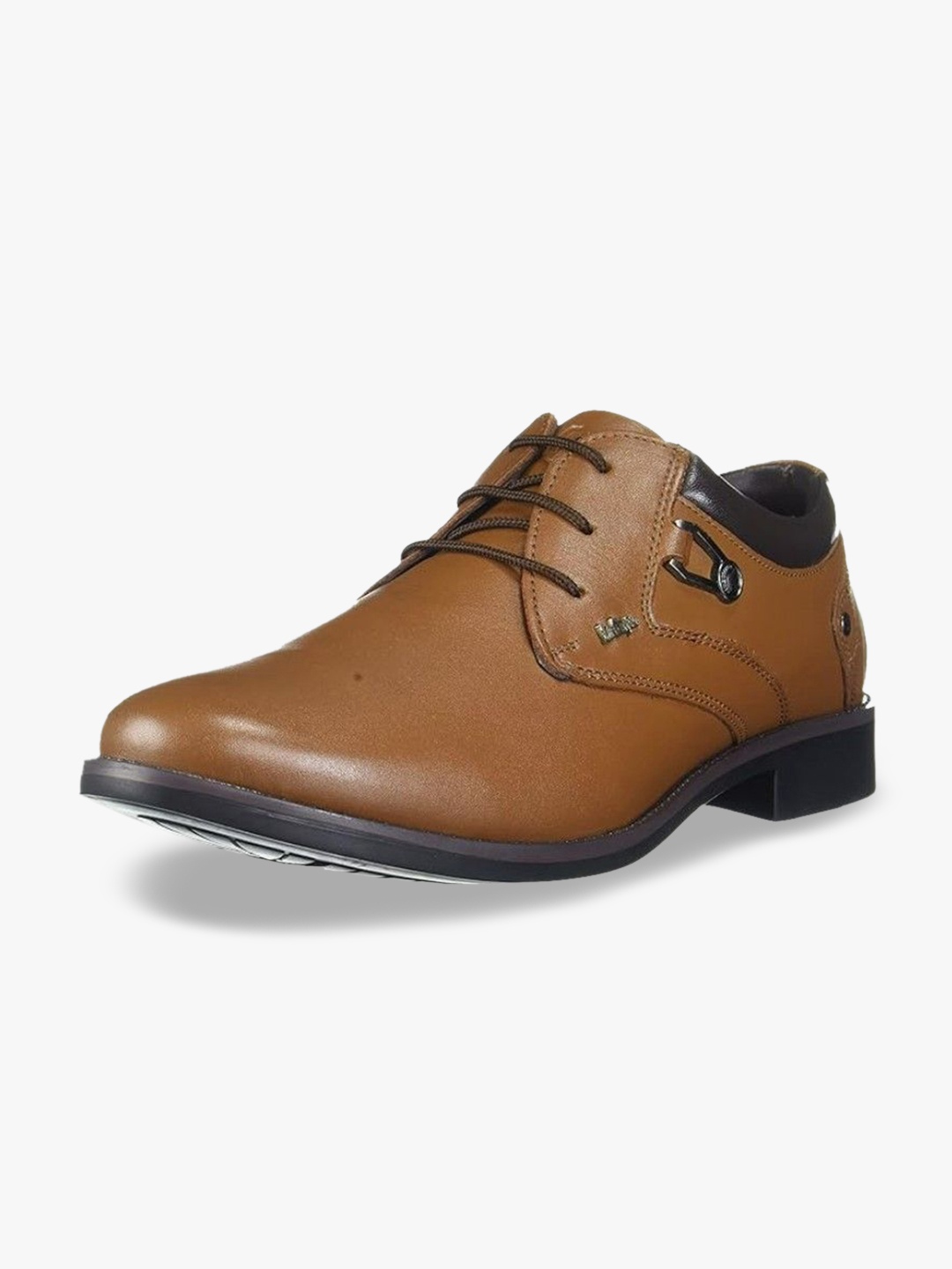 

Lee Cooper Men Textured Leather Formal Derbys, Brown