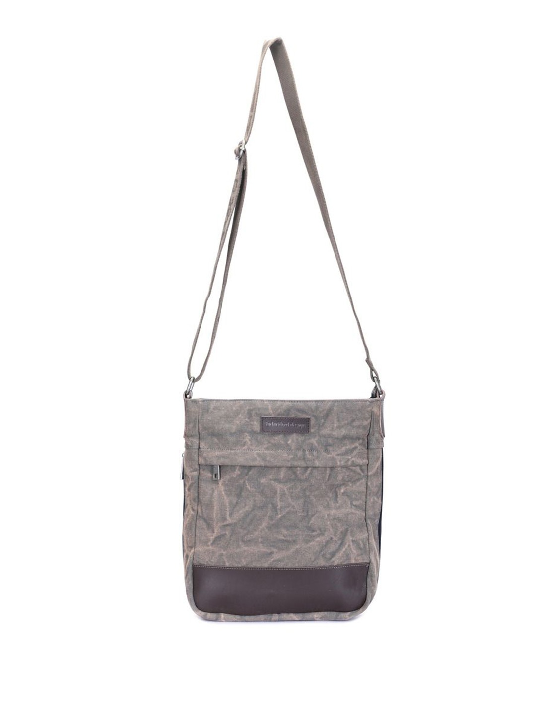 

INDIVIDUAL DESIGN Men Solid Messenger Bag, Grey