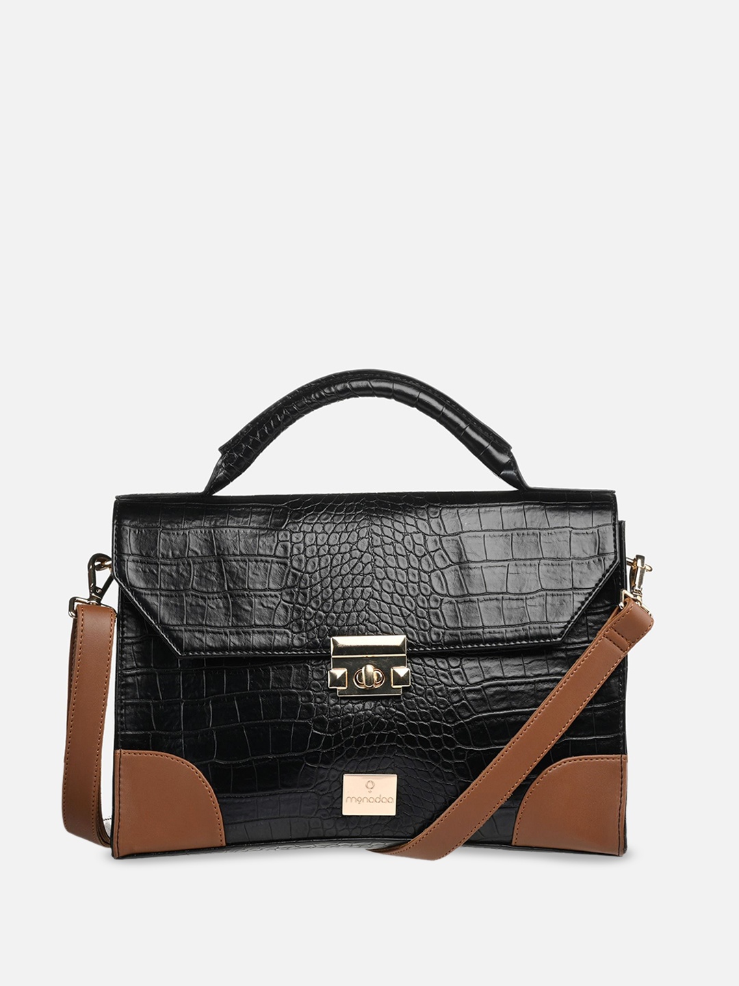 

Monadaa Half Moon Handheld Bag, Black