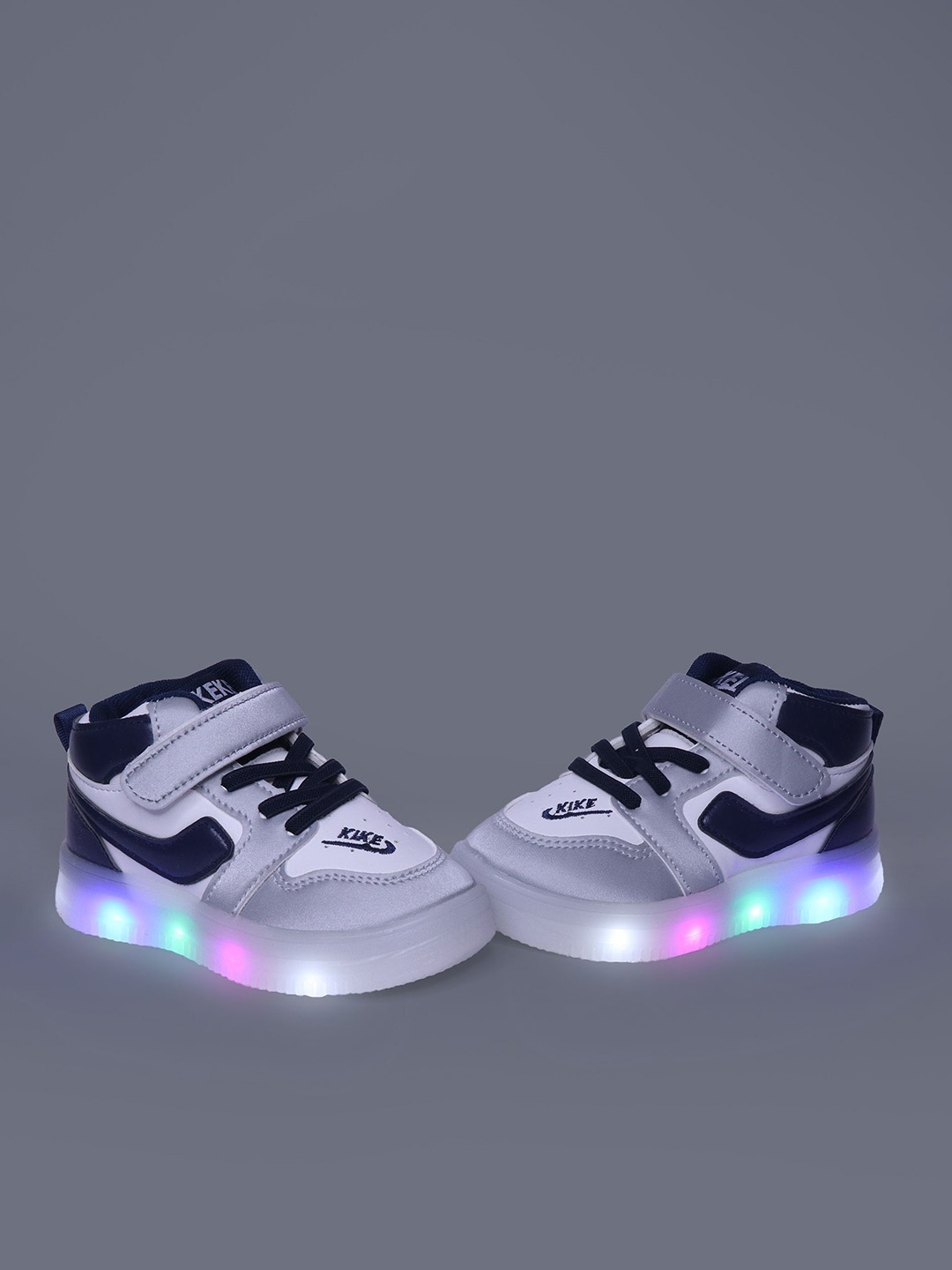 

NEW STEPS Unisex Kids PU Sneakers, Blue