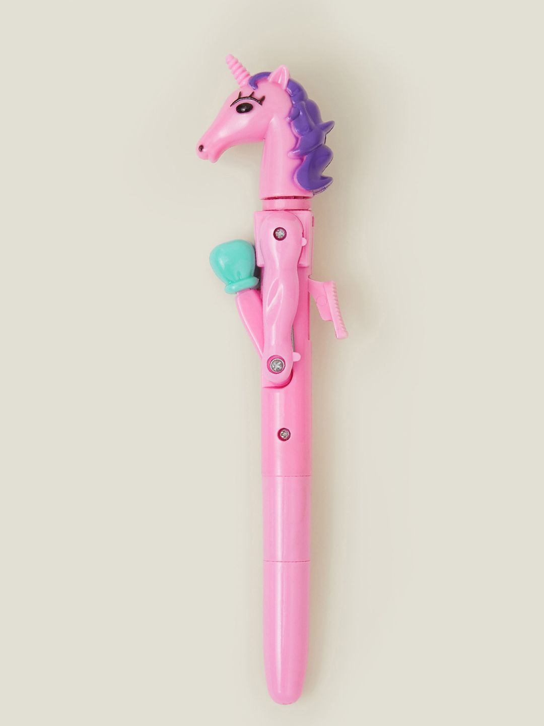 

Accessorize Pink & Purple Self Design Unicorn Boxing Pen Stationery