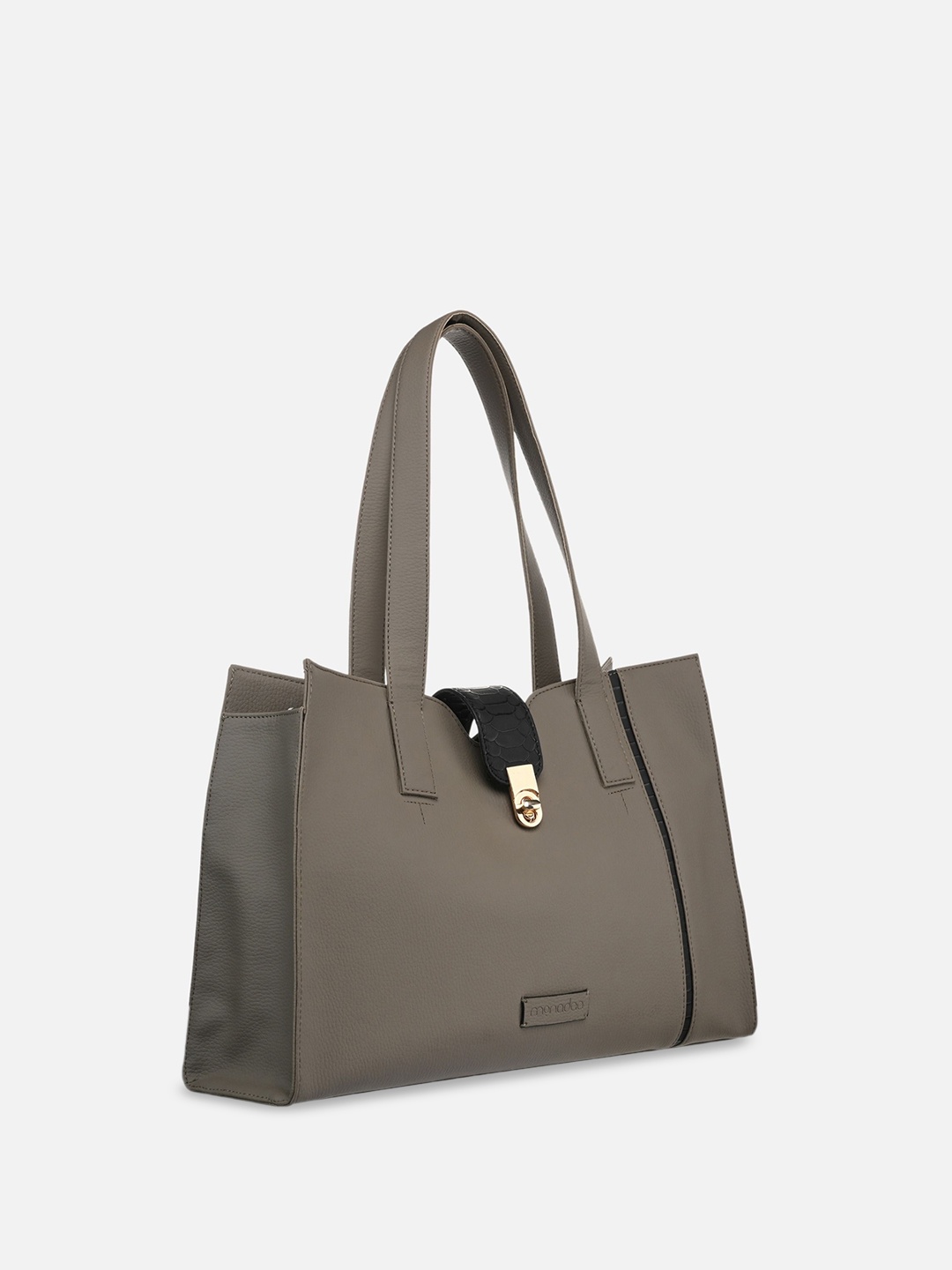 

Monadaa Structured Tote Bag, Grey