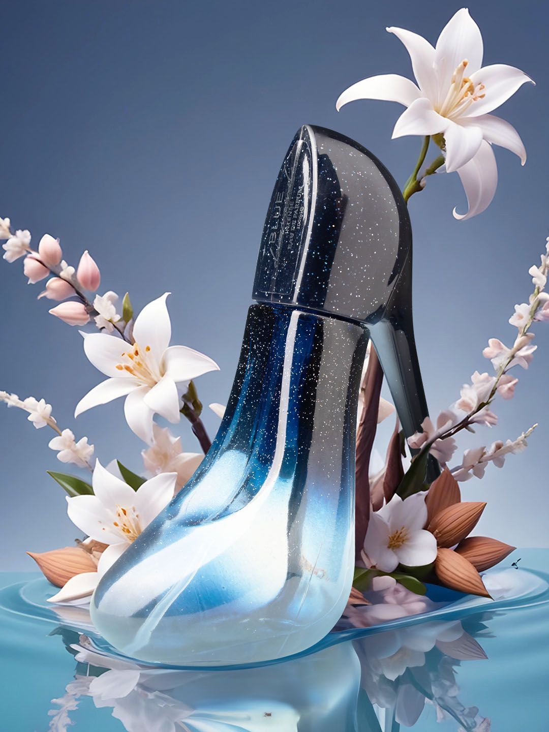

GIVERNY Blue Diamond Long Lasting Eau De Parfume- 100 ml, Transparent