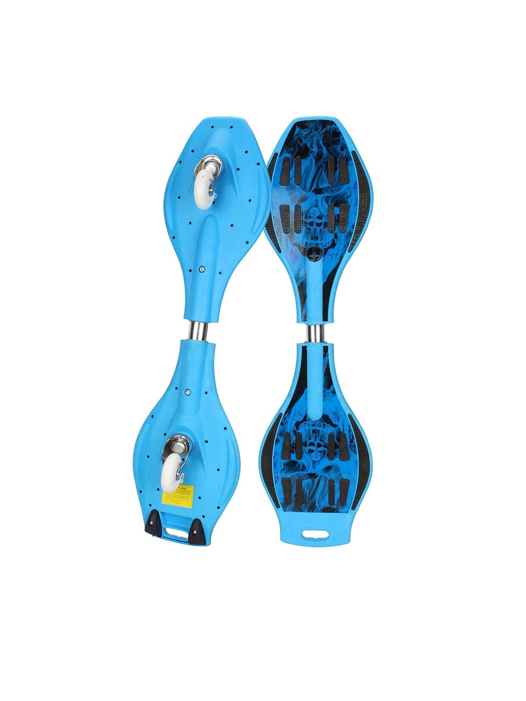 

STRAUSS Heavy Duty Skateboard With 360-Degree Caster Wheels, Blue