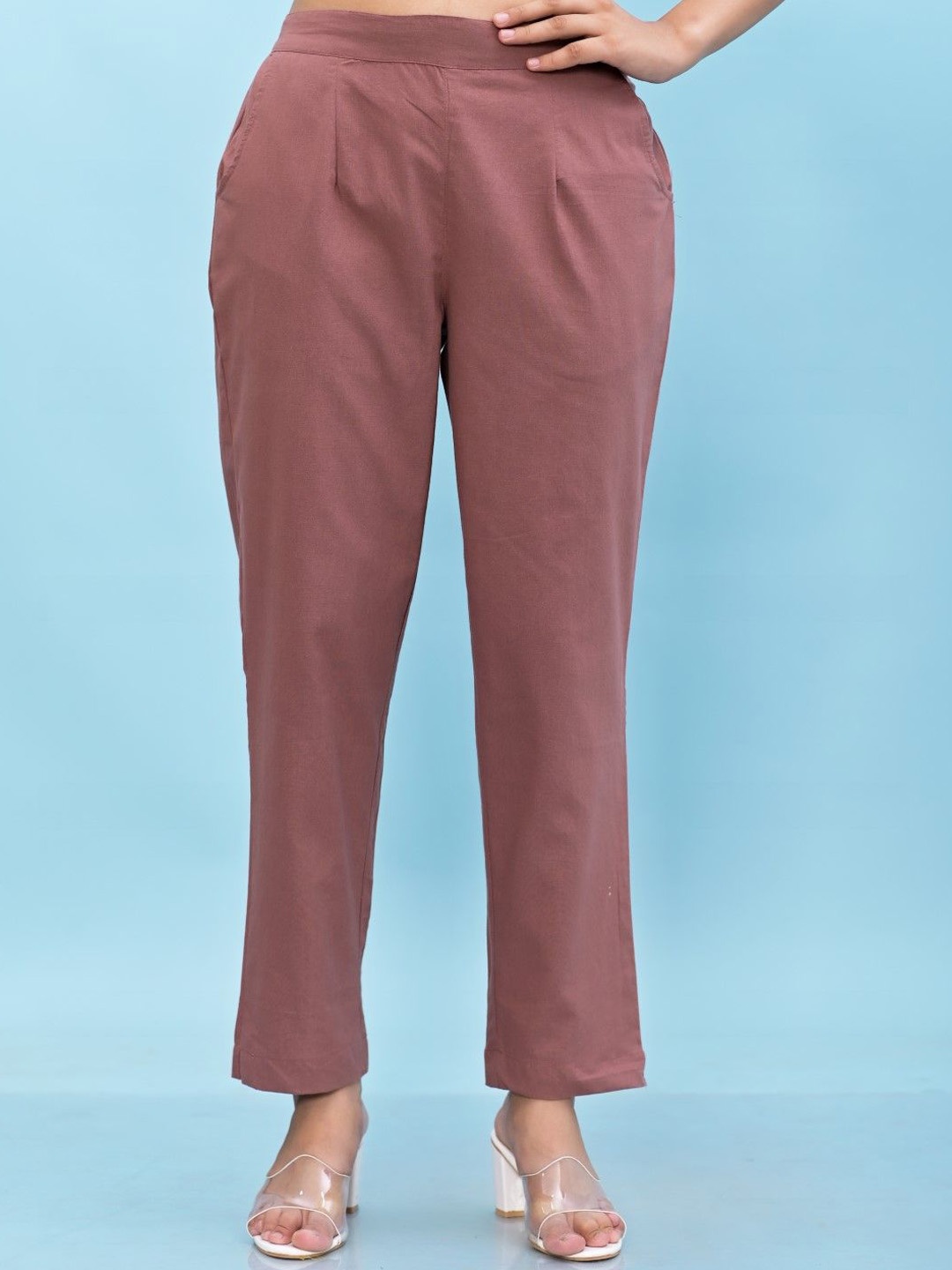 

Juniper Women Smart Trousers, Mauve