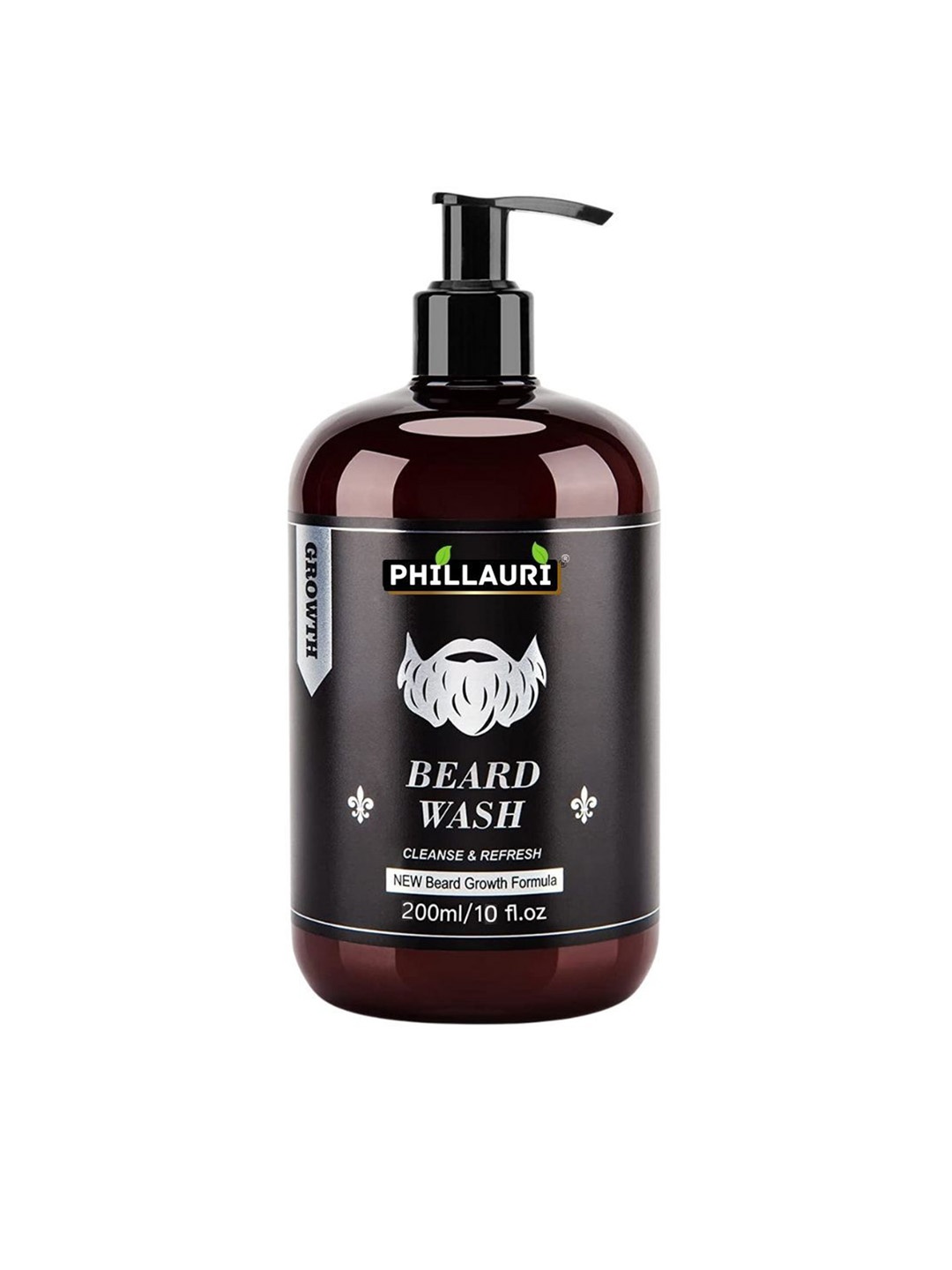 

Phillauri Beard Wash For Cleanse & Refresh- 200ml, Brown