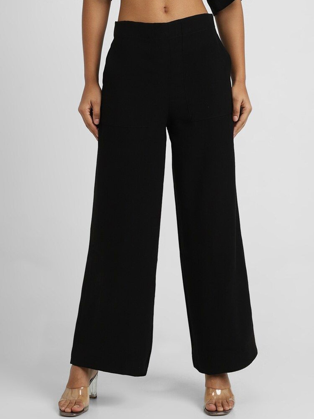 

FOREVER 21 Women Trousers, Black