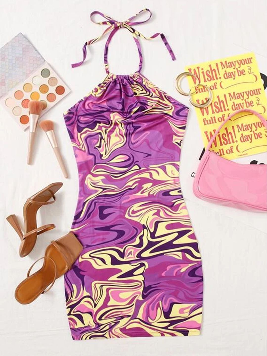 

TANDUL Floral Print Sheath Dress, Multi