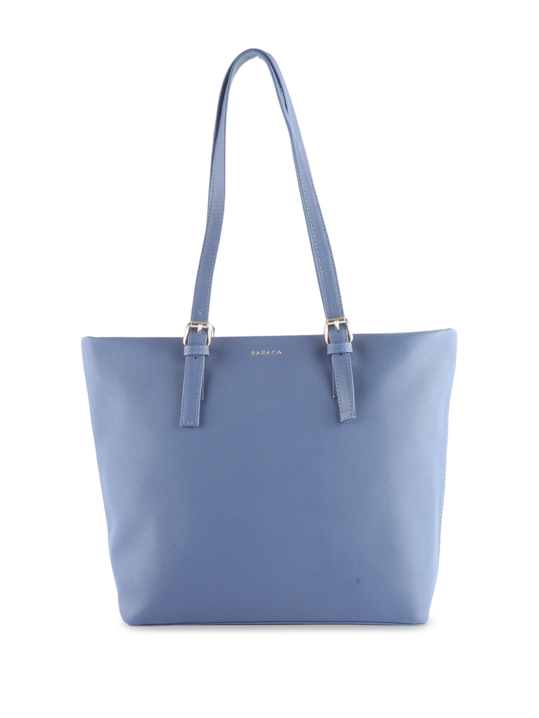 

Baraca Women Leather Oversized Shopper Tote Bag, Blue