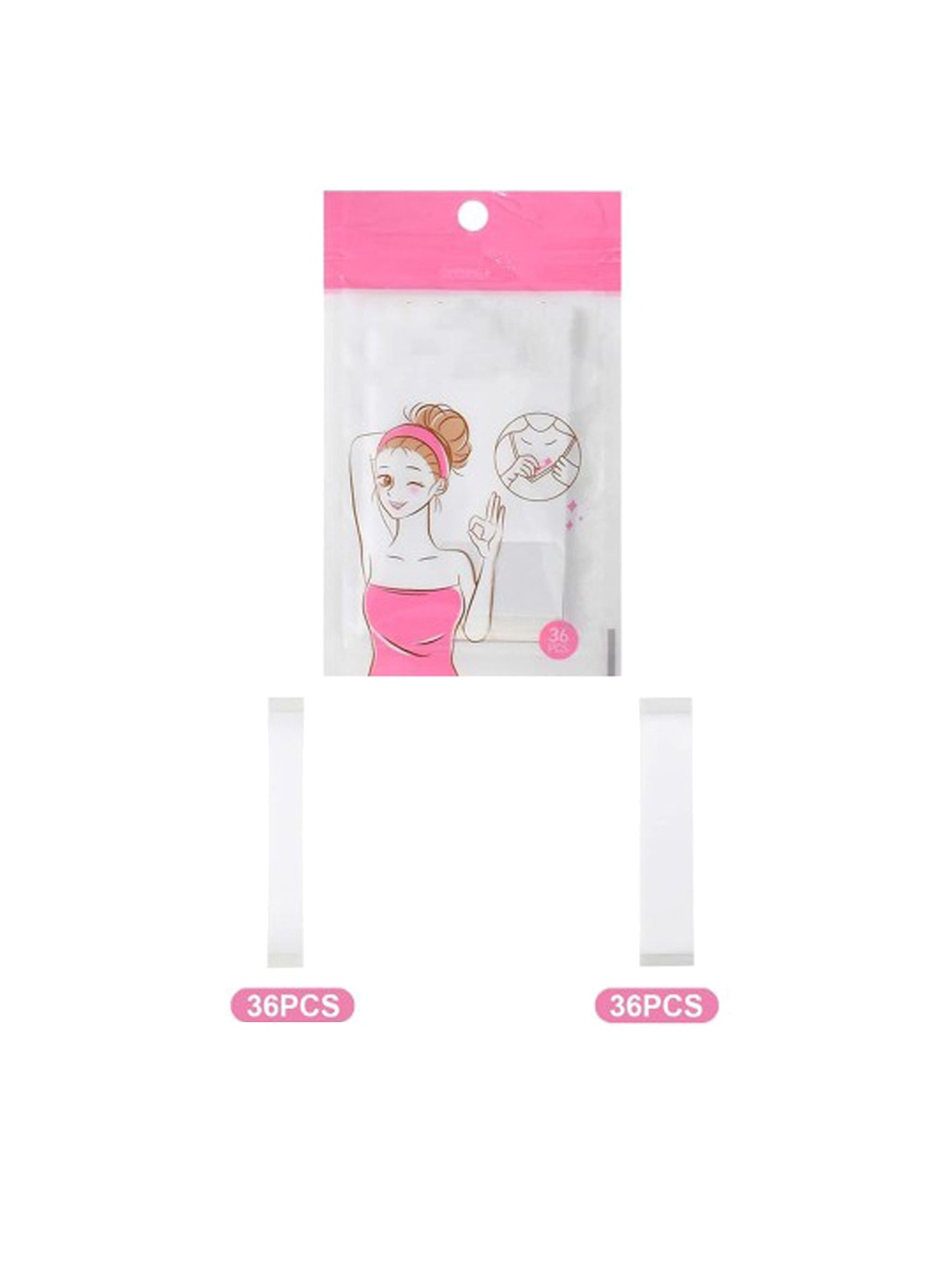 

Softwrap Detachable Stick-On Lingerie accessories, White
