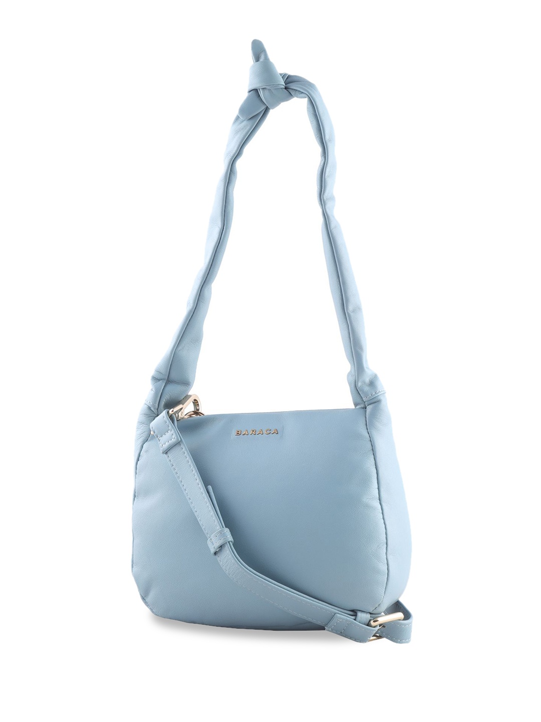 

Baraca Women Structured Sling Bag with Quilted, Blue