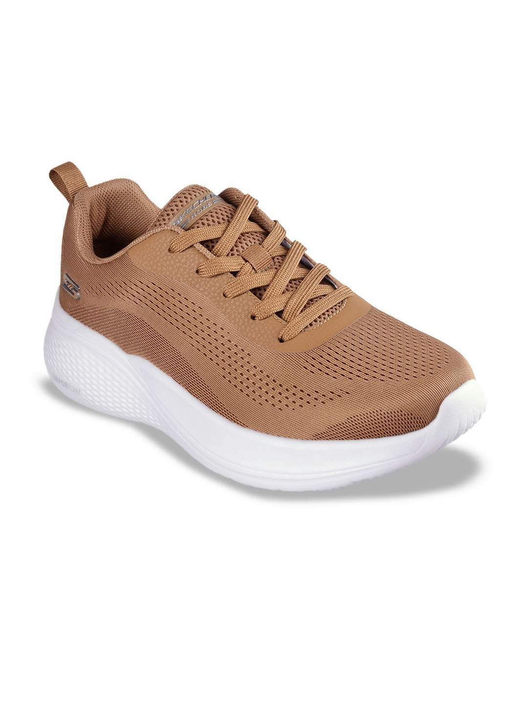 

Skechers BOBS INFINITY - VAPOR EXACT Men Self Design Lace Ups Round Toe Casual Sneakers, Brown