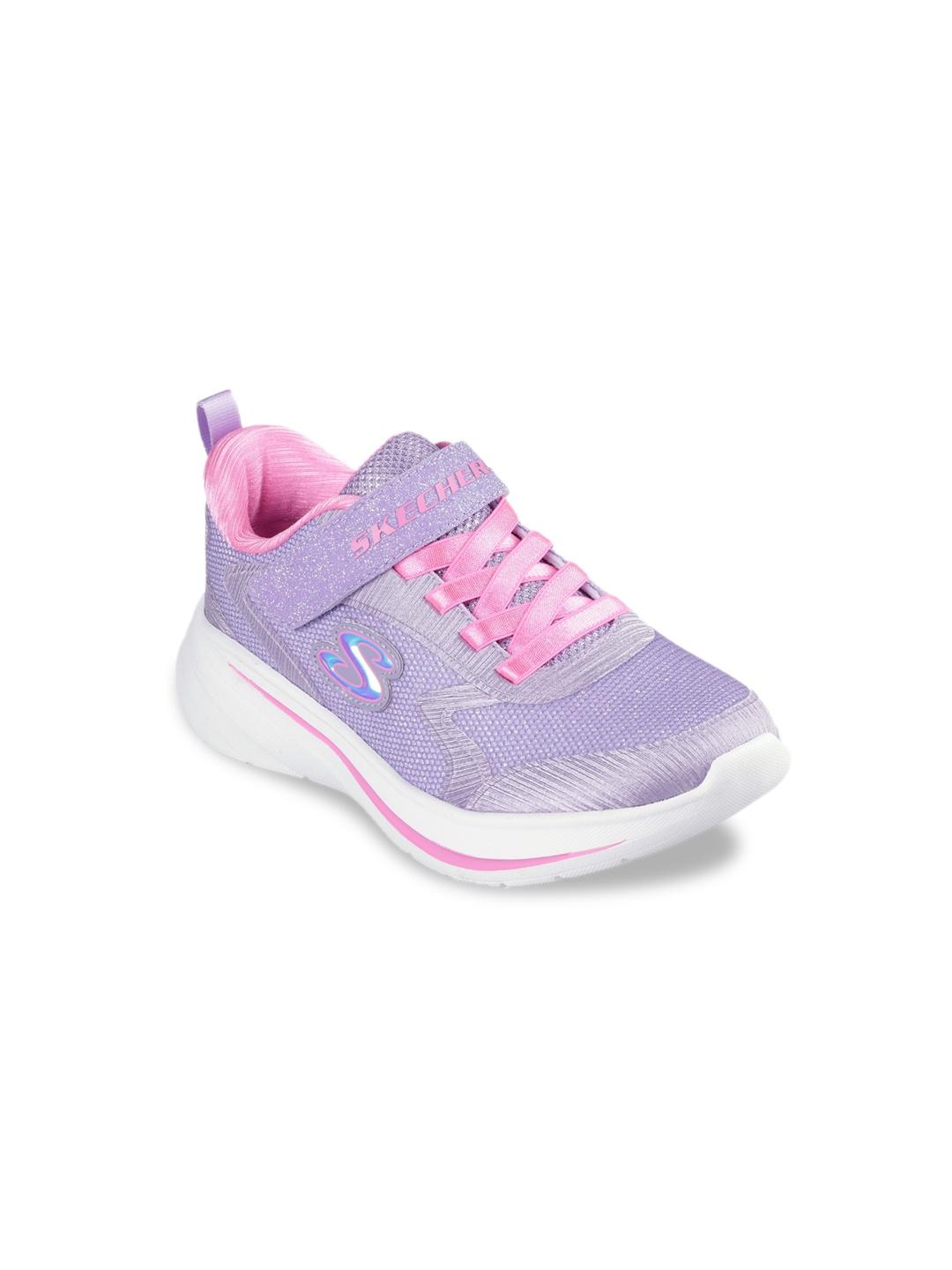 

Skechers Girls Wave 92 Casual Shoes, Lavender