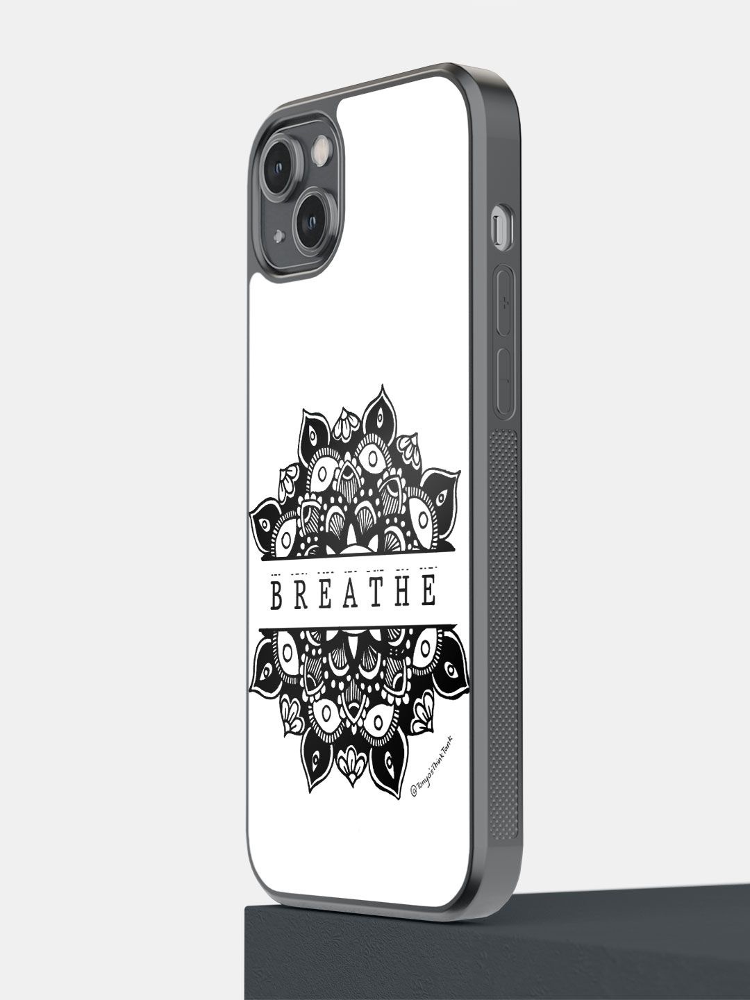

macmerise Quirky Printed Impact Resistant iPhone 14 Plus Back Case Mobile Accessories, White