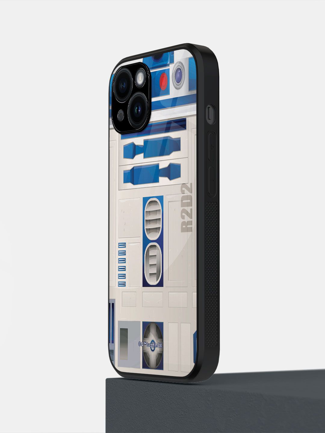 

macmerise Impact Resistant Printed iPhone 14 Back Case Mobile Accessories, Blue