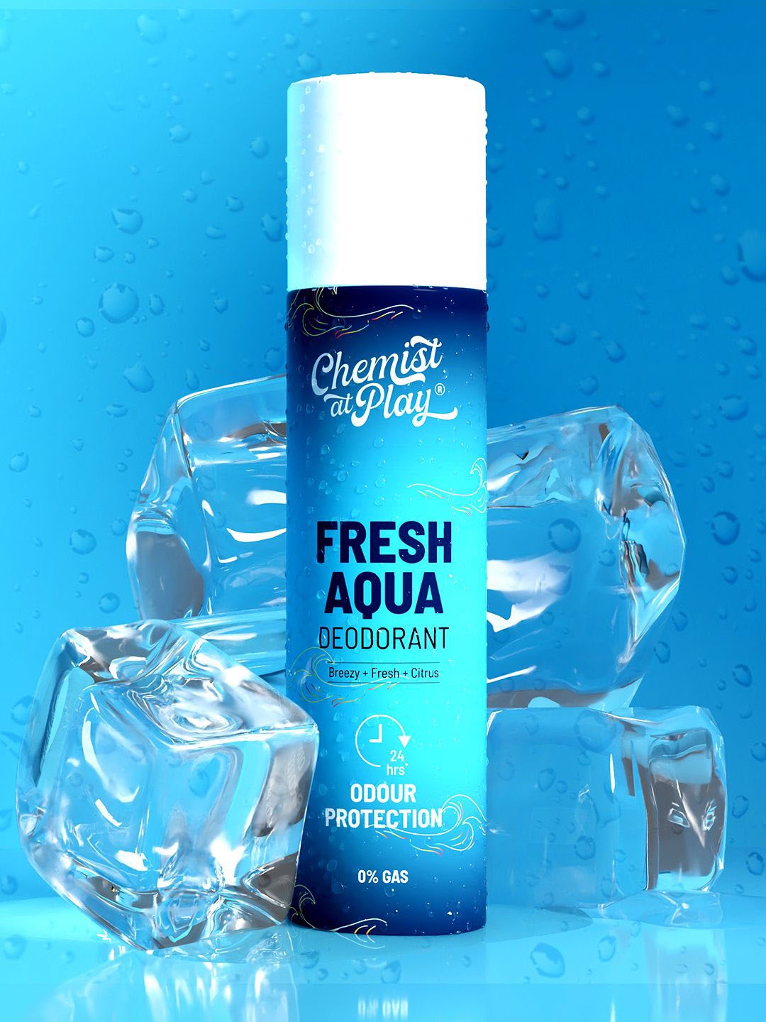 

Chemist at Play Fresh Aqua Body Deodorant-120 ml, Blue