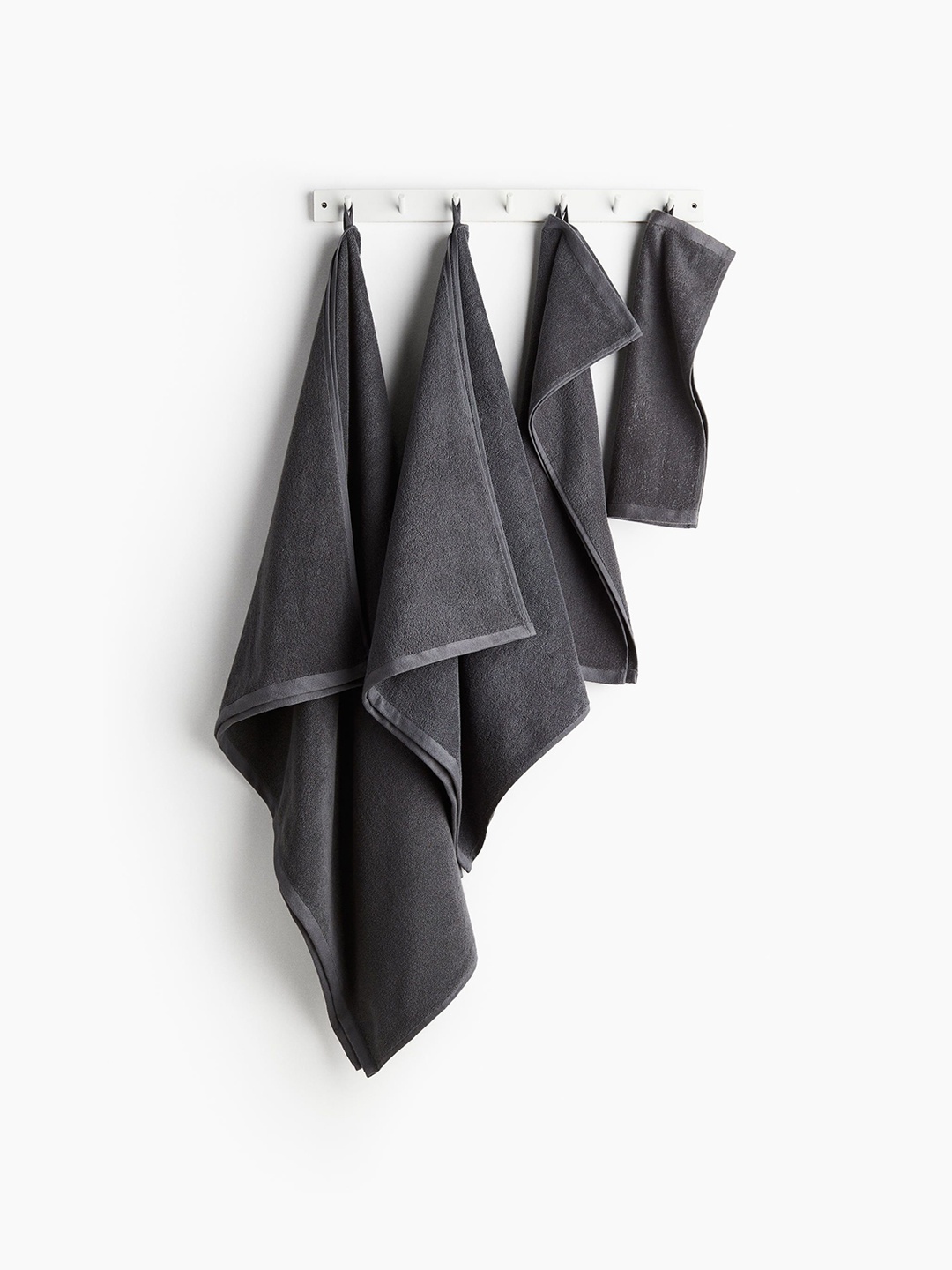 

H&M Terry Bath Sheet, Grey