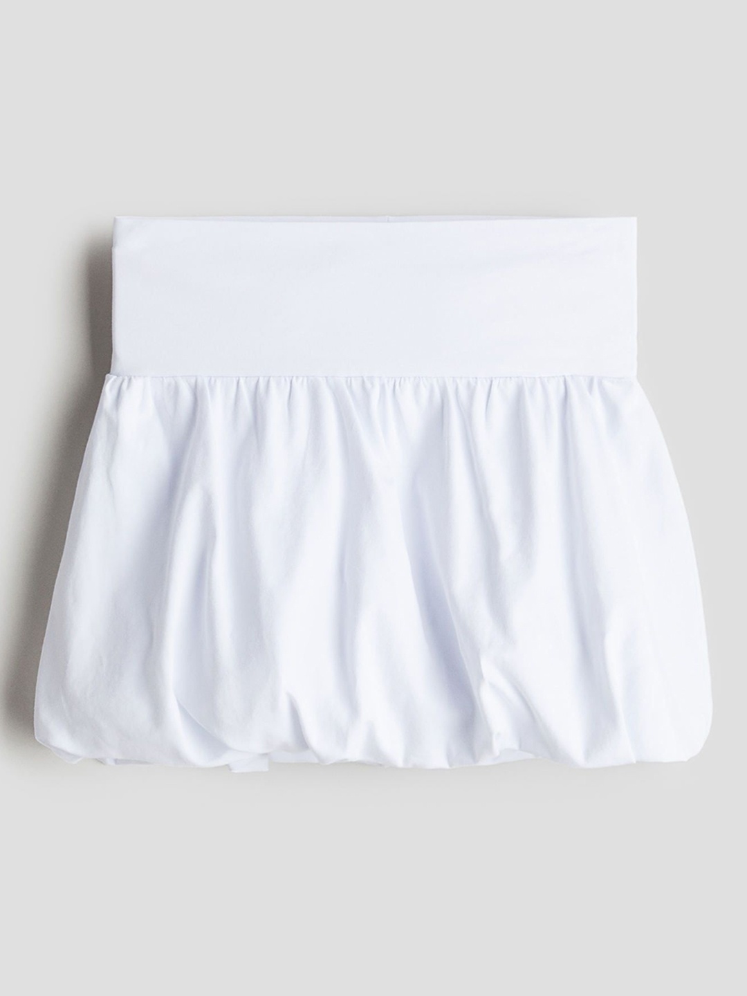 

H&M Girls Bubble-Hem Skirts, White