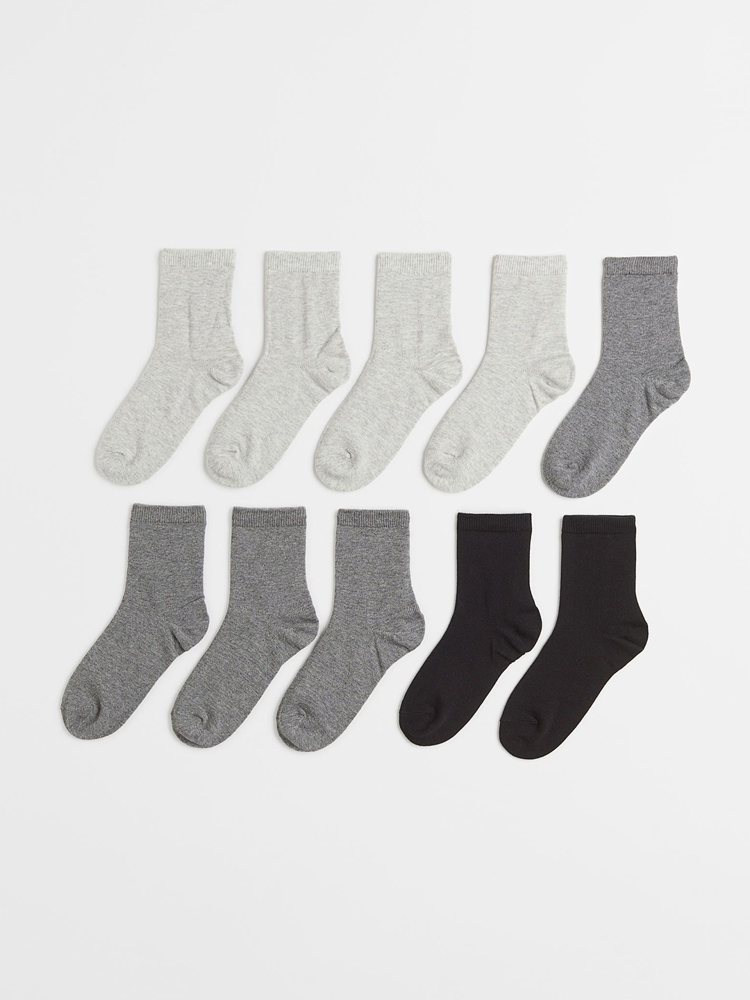 

H&M Boys 10-Pack Socks, Black