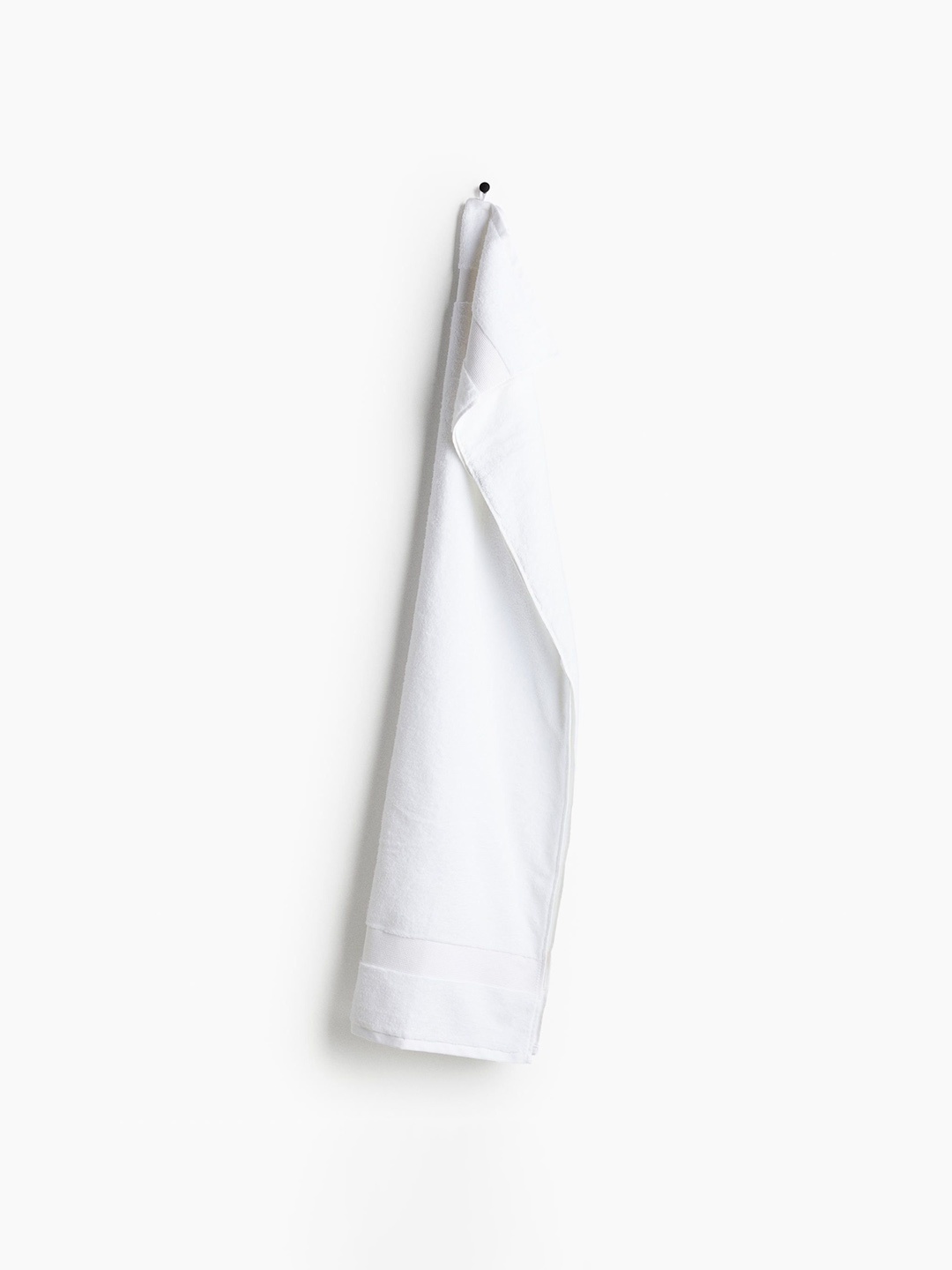 

H&M White Soft Terry Bath Towel