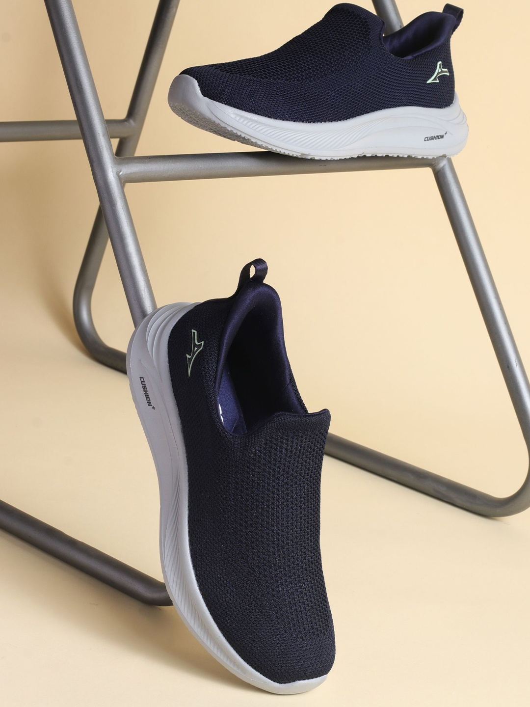 

ABROS Men Mesh Running Shoes, Navy blue